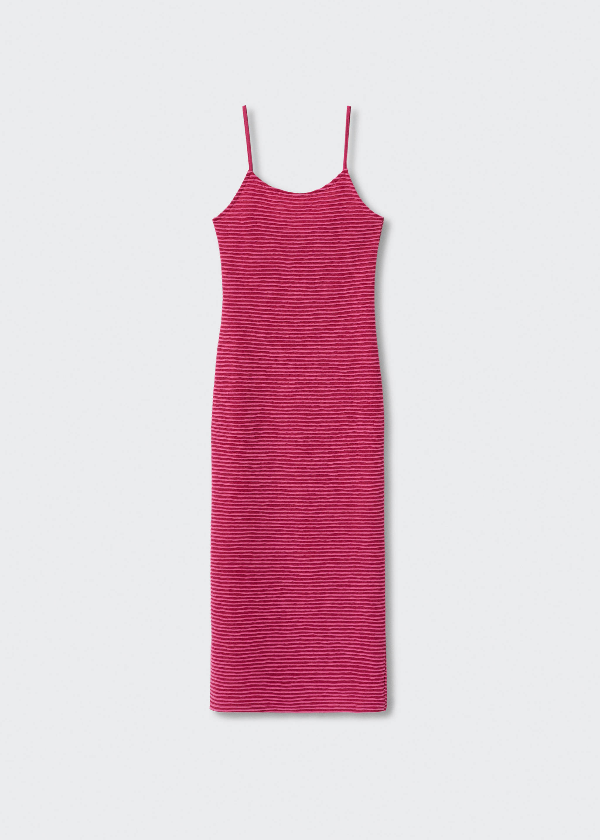 Vestido cintado riscas - Artigo sem modelo