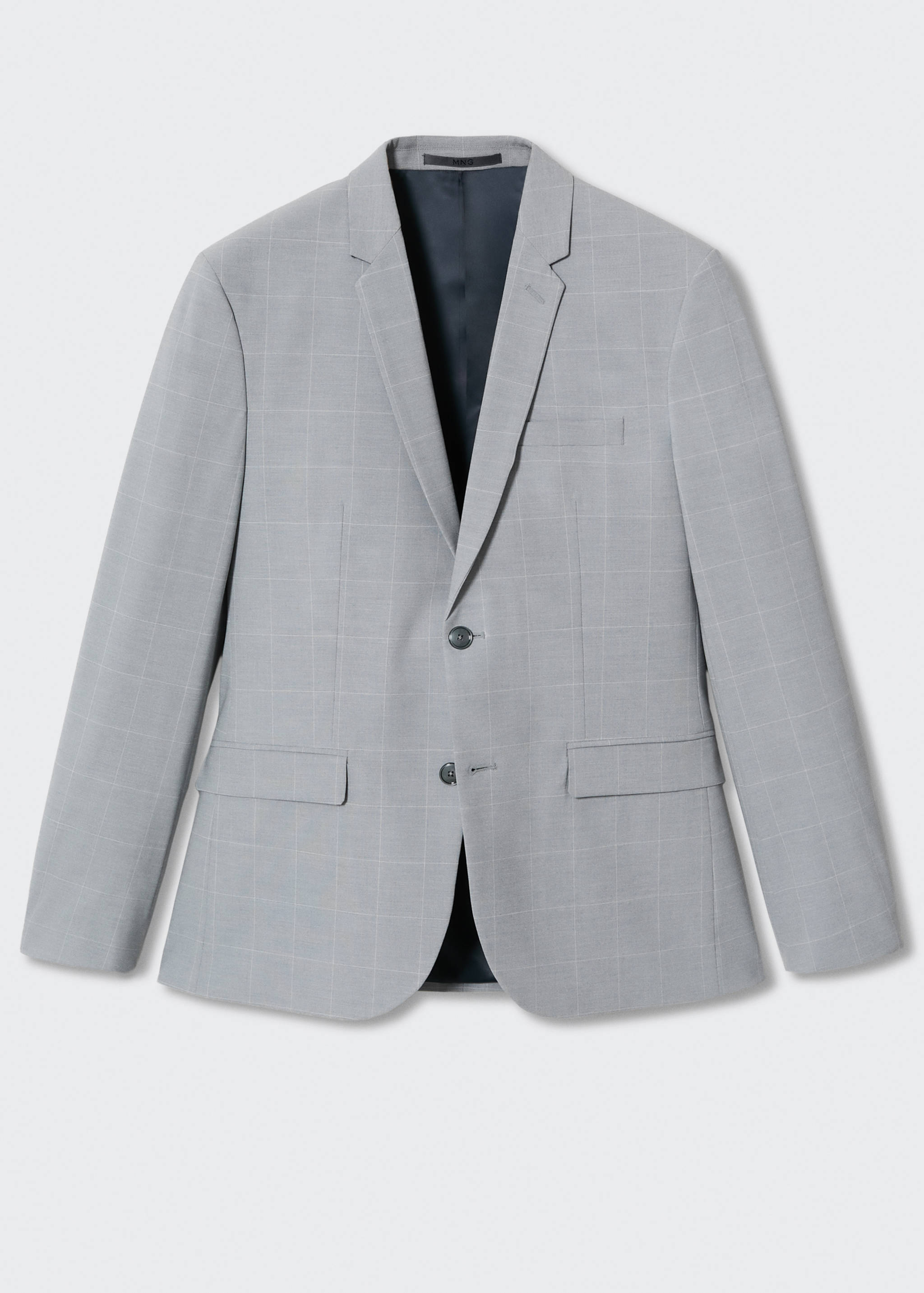 Americana vestir súper slim fit quadres - Article sense model