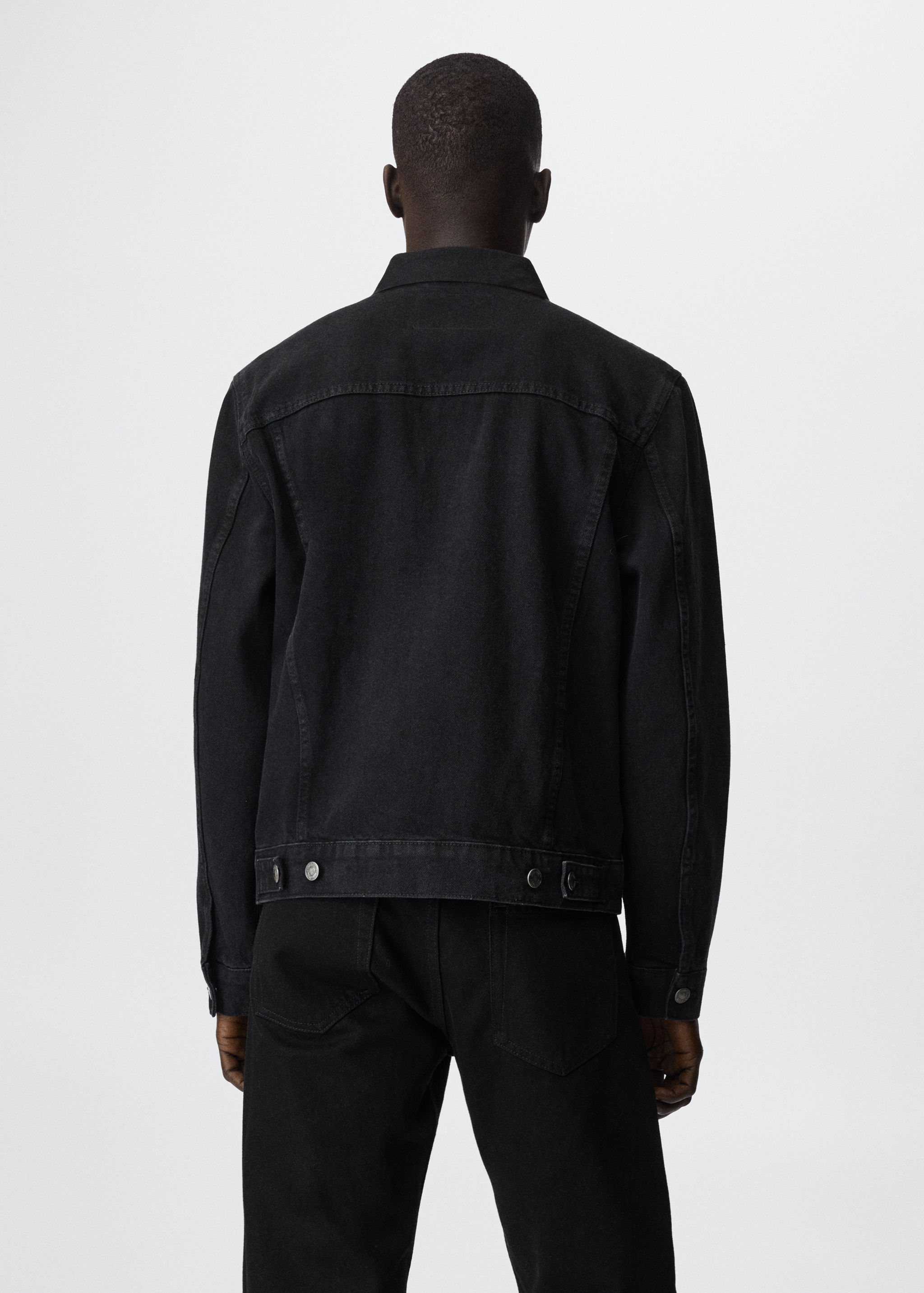 Blouson jean poches - Verso de l’article