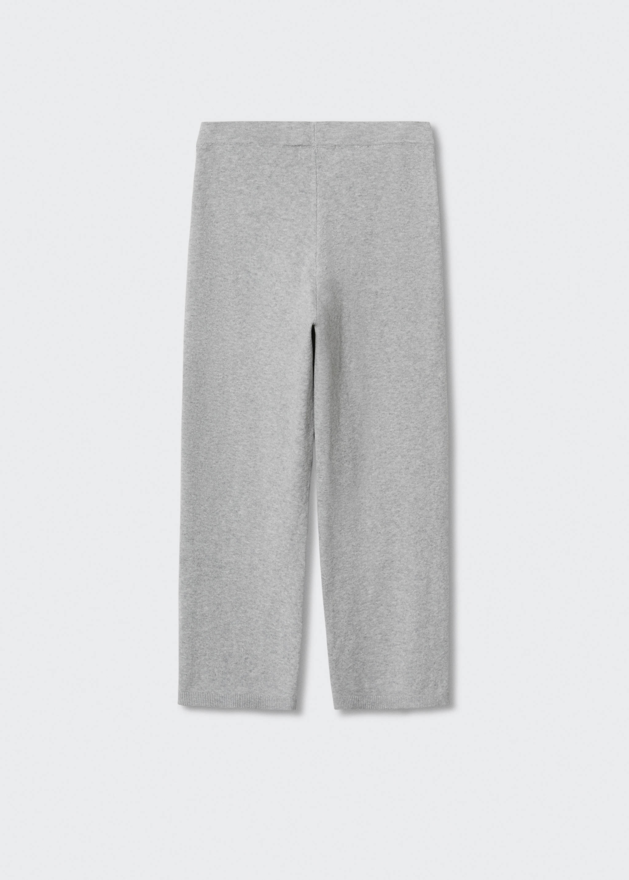 Knitted culotte trousers - Reverse of the article