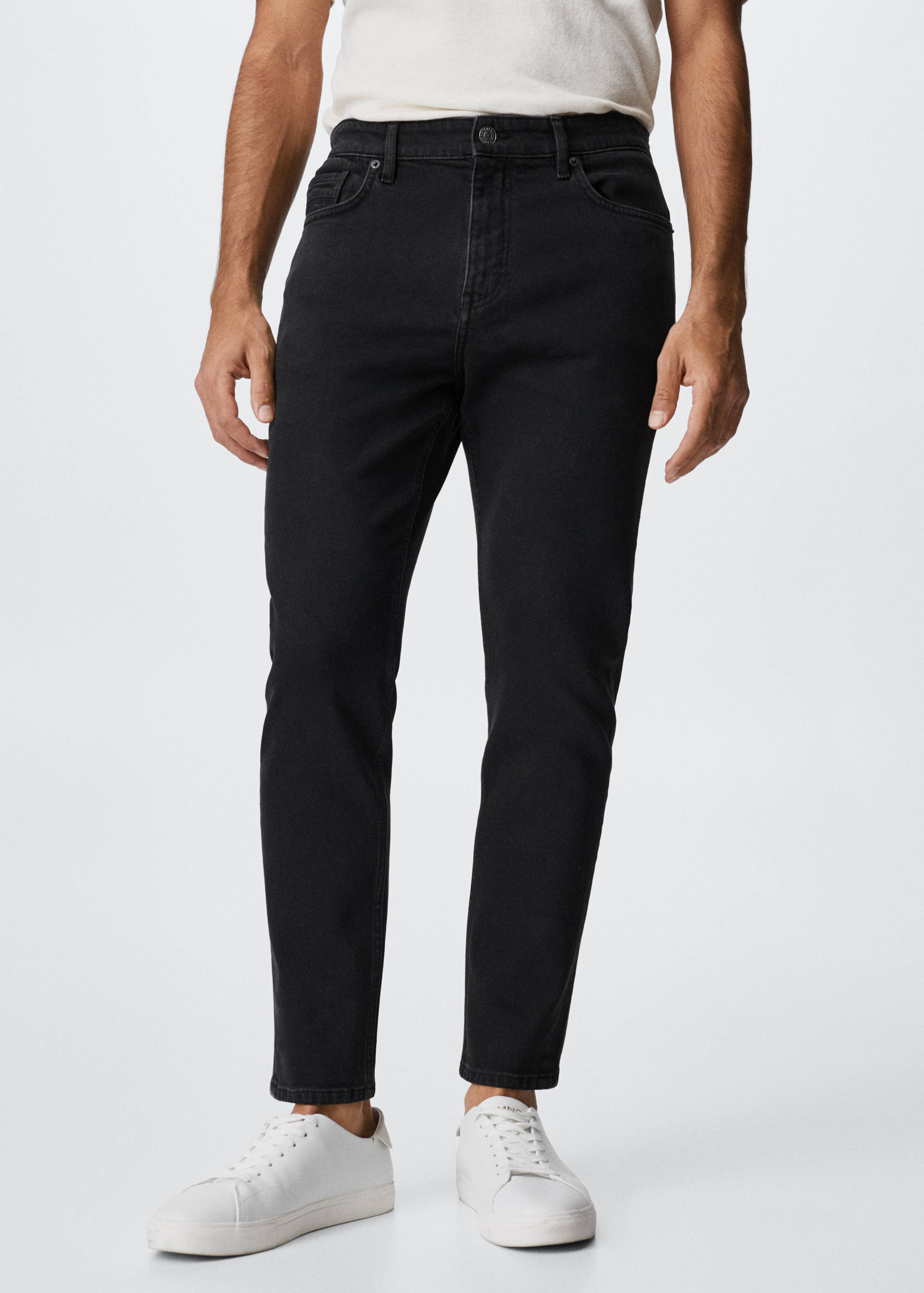 Tom tapered fit jeans - Medium plane