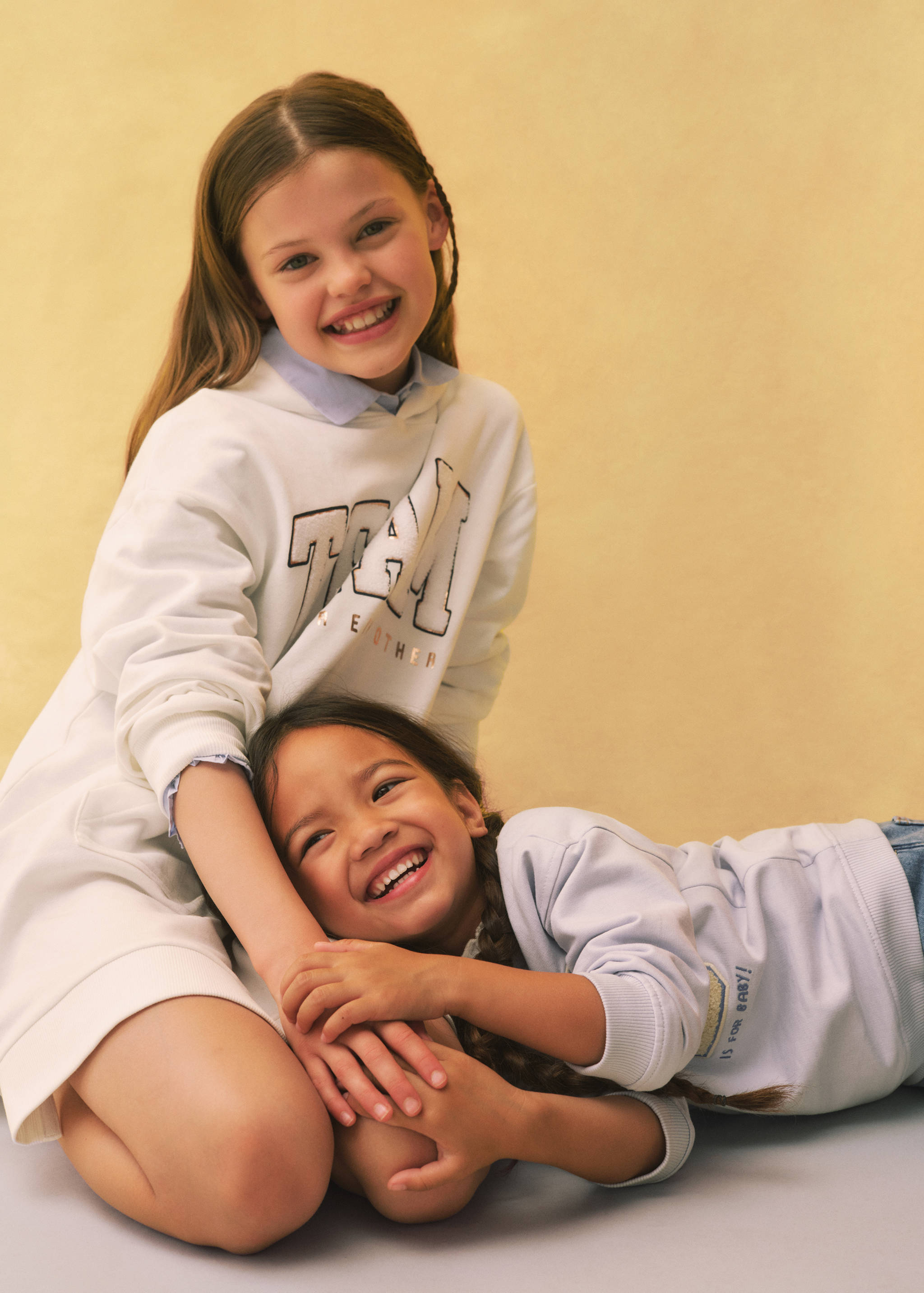 Message sweatshirt dress - Details of the article 5