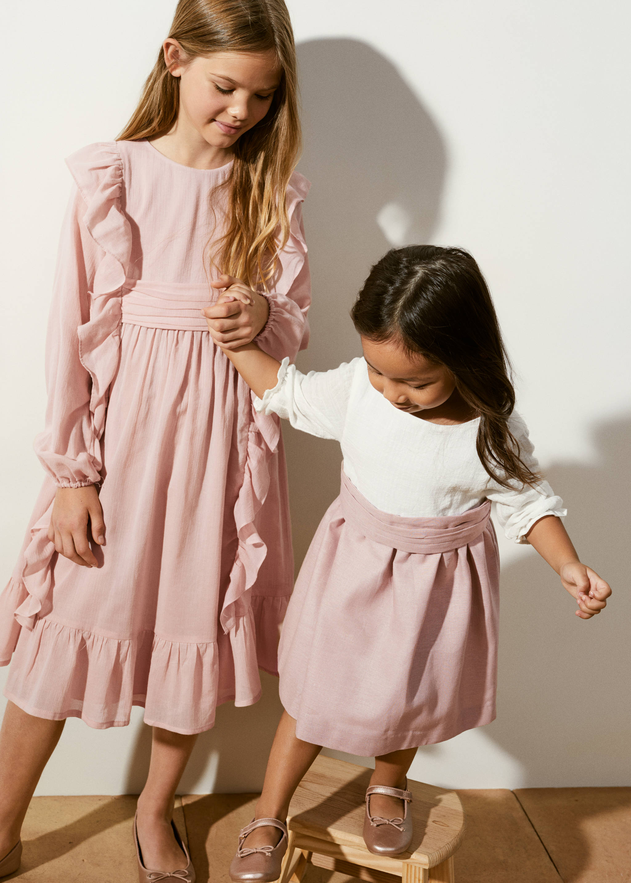 Frill cotton dress - Details of the article 4