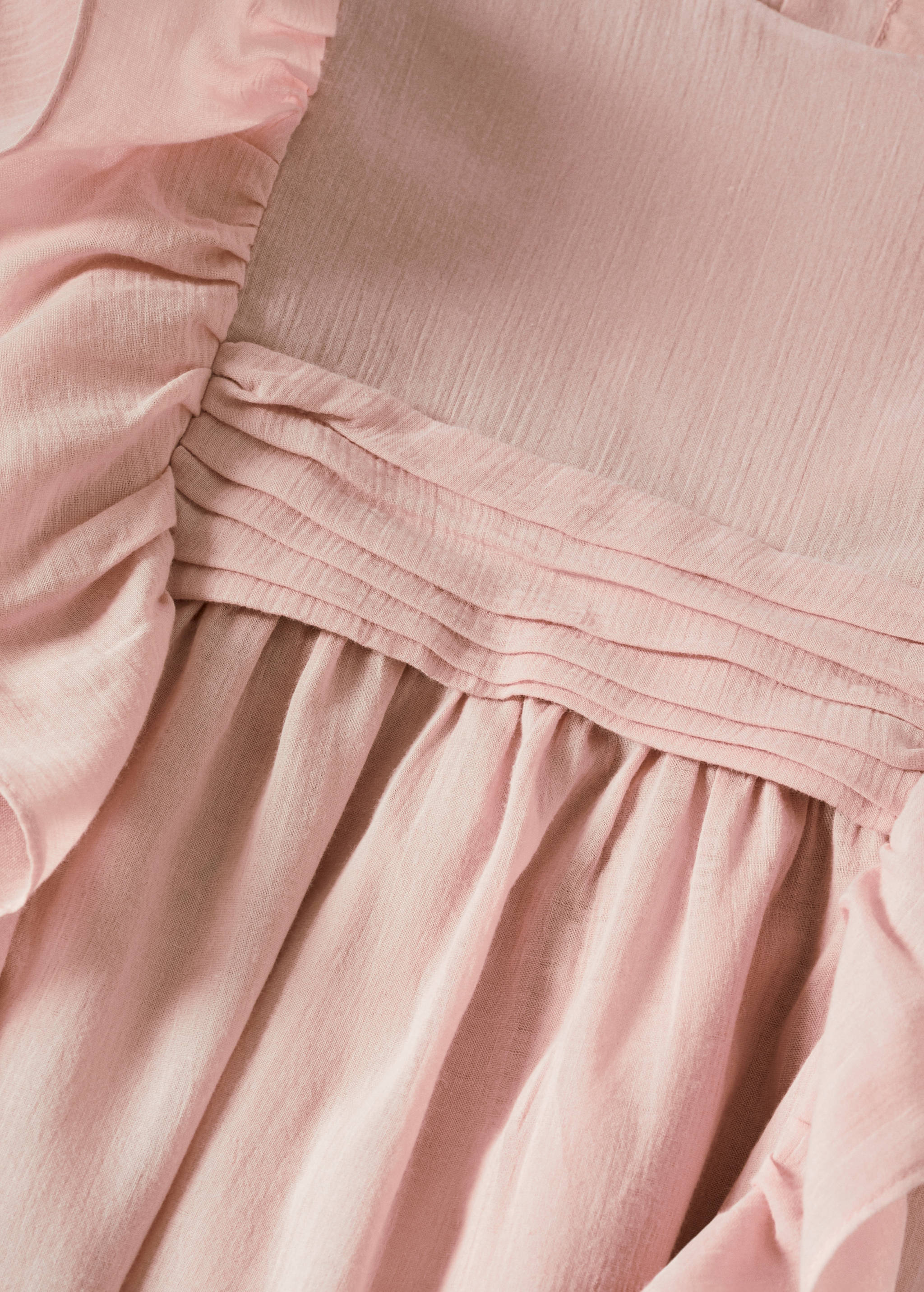 Frill cotton dress - Details of the article 8