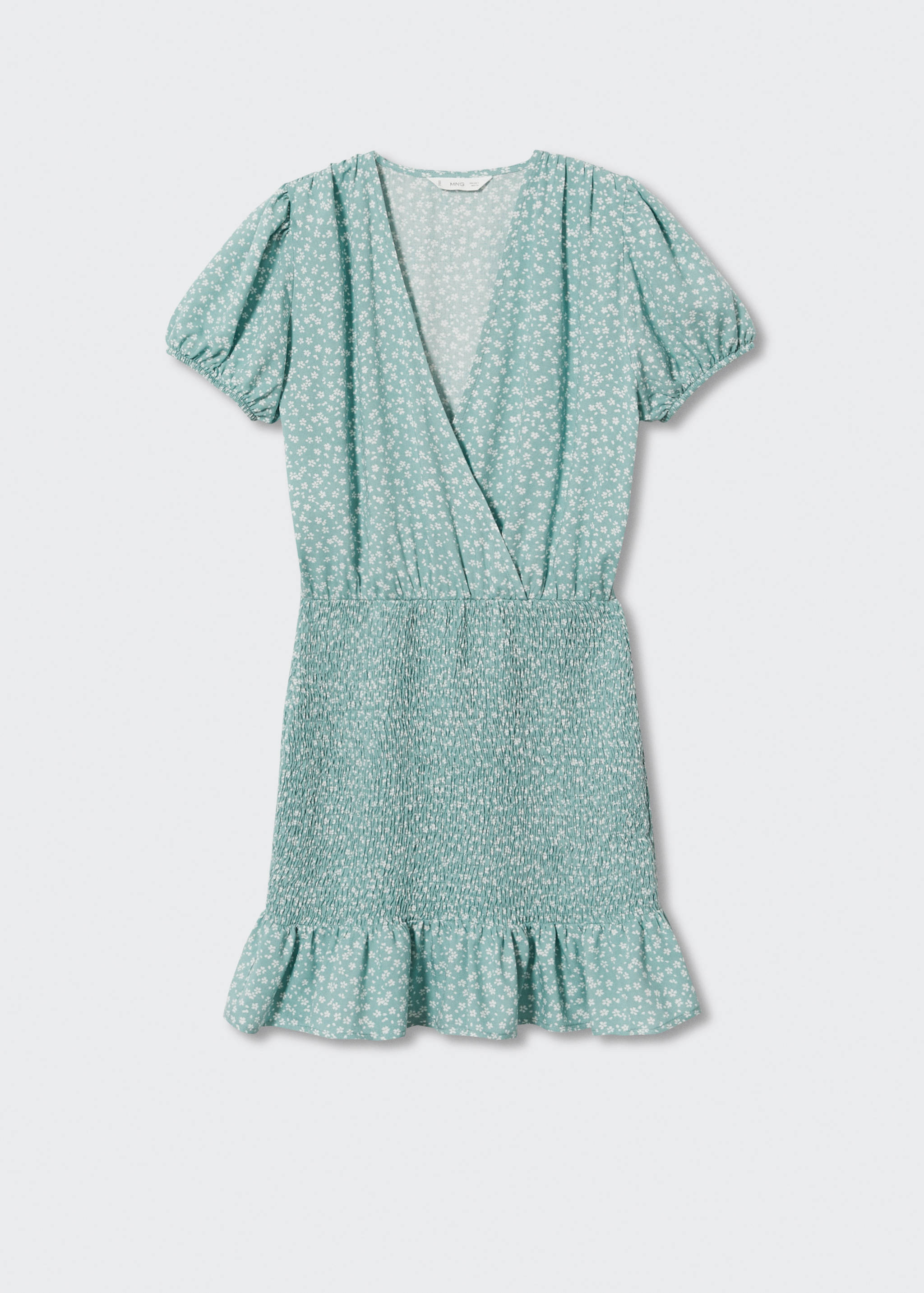 Ruched detail flower dress - Article without model