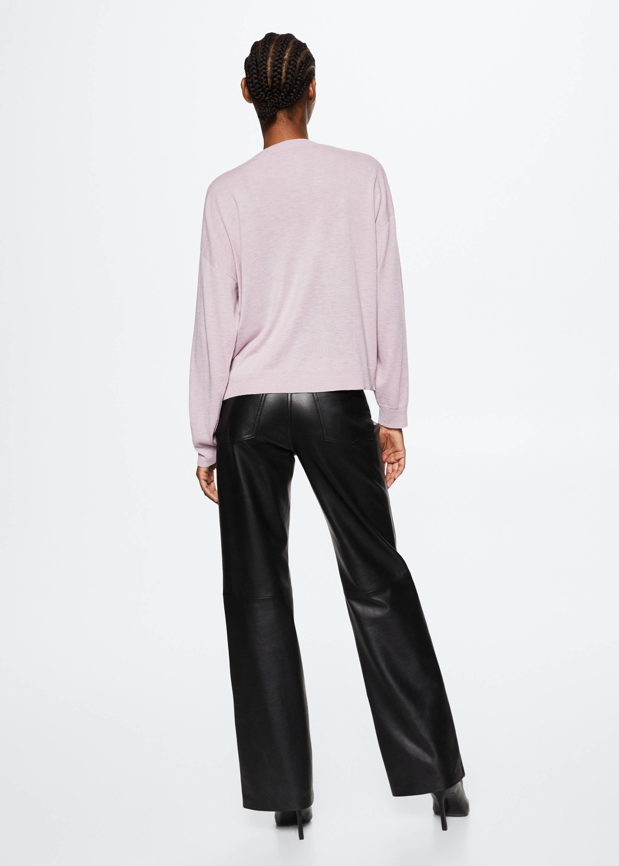 Càrdigan punt fi - Revers de l'article