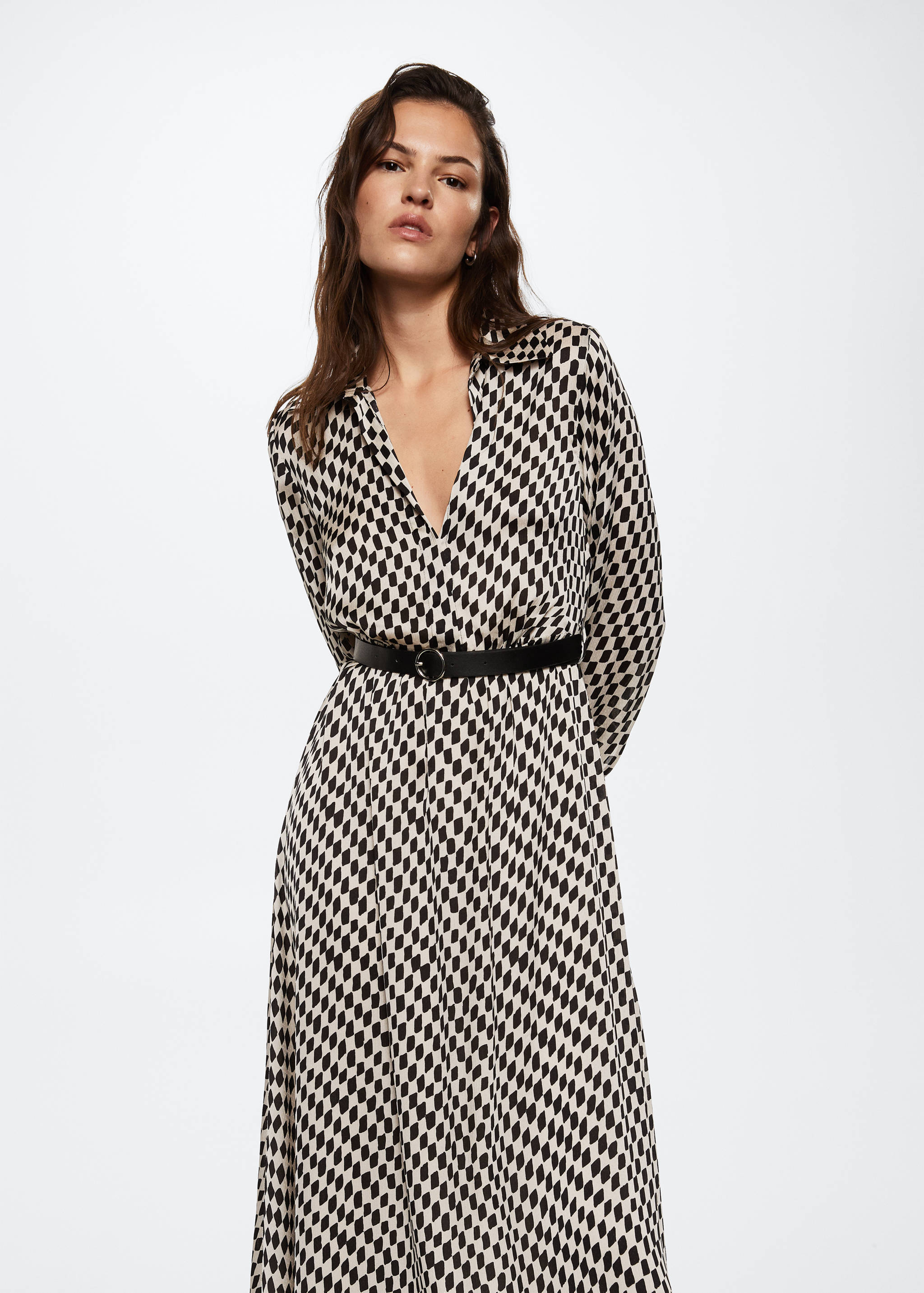 Rhombus pattern dress - Medium plane