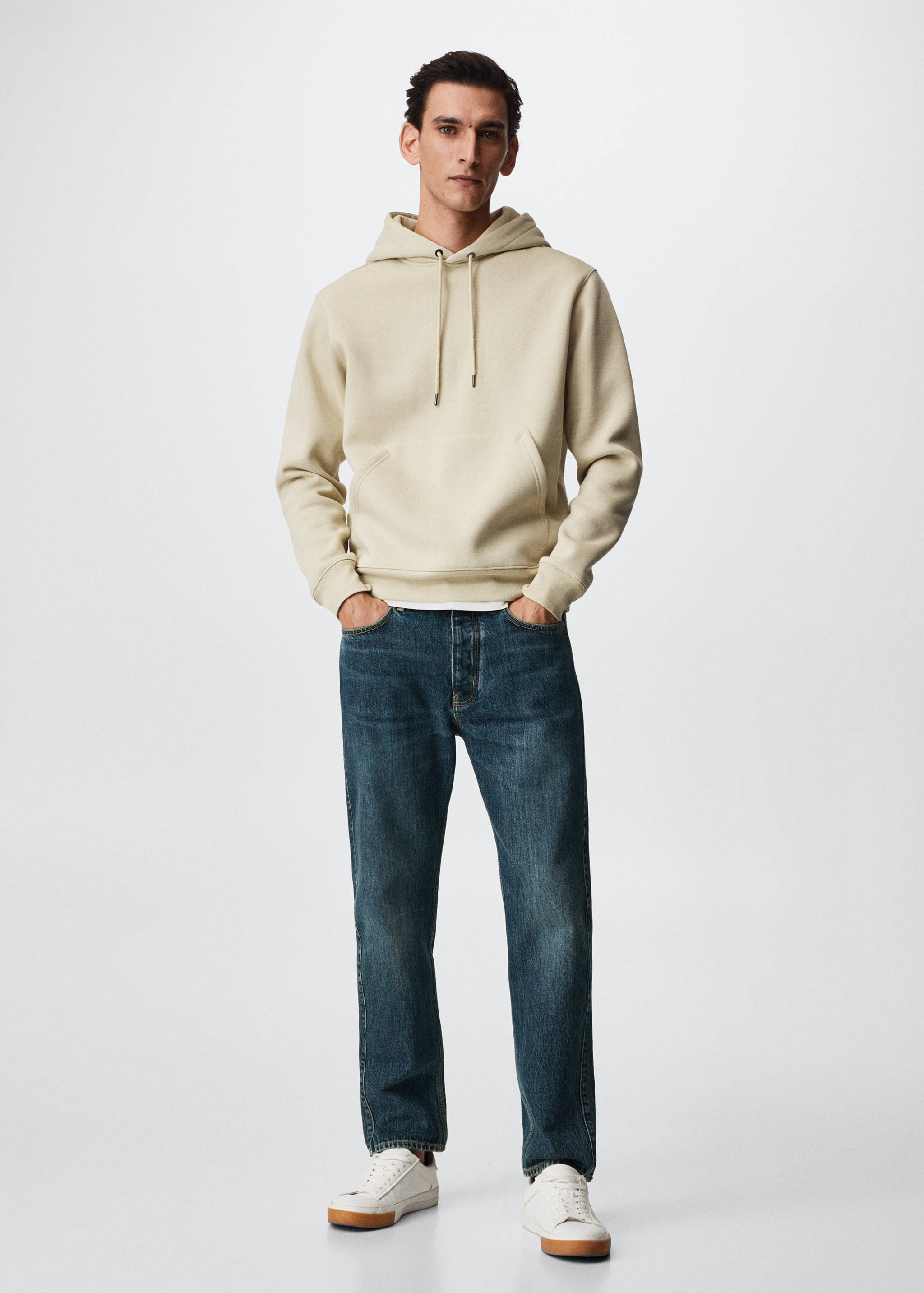 Vintage straight-fit jeans - General plane