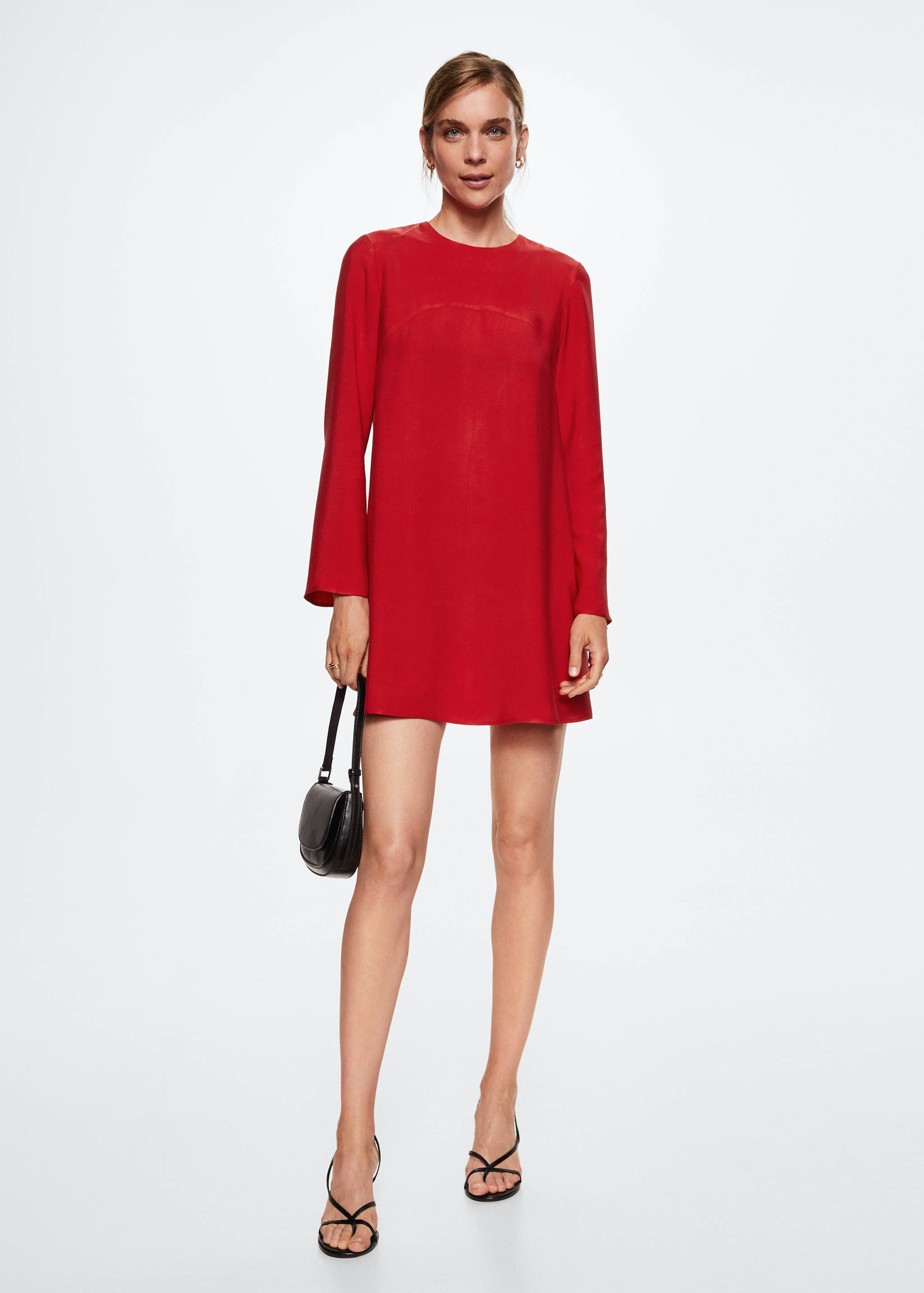 Robe satinée - Plan général