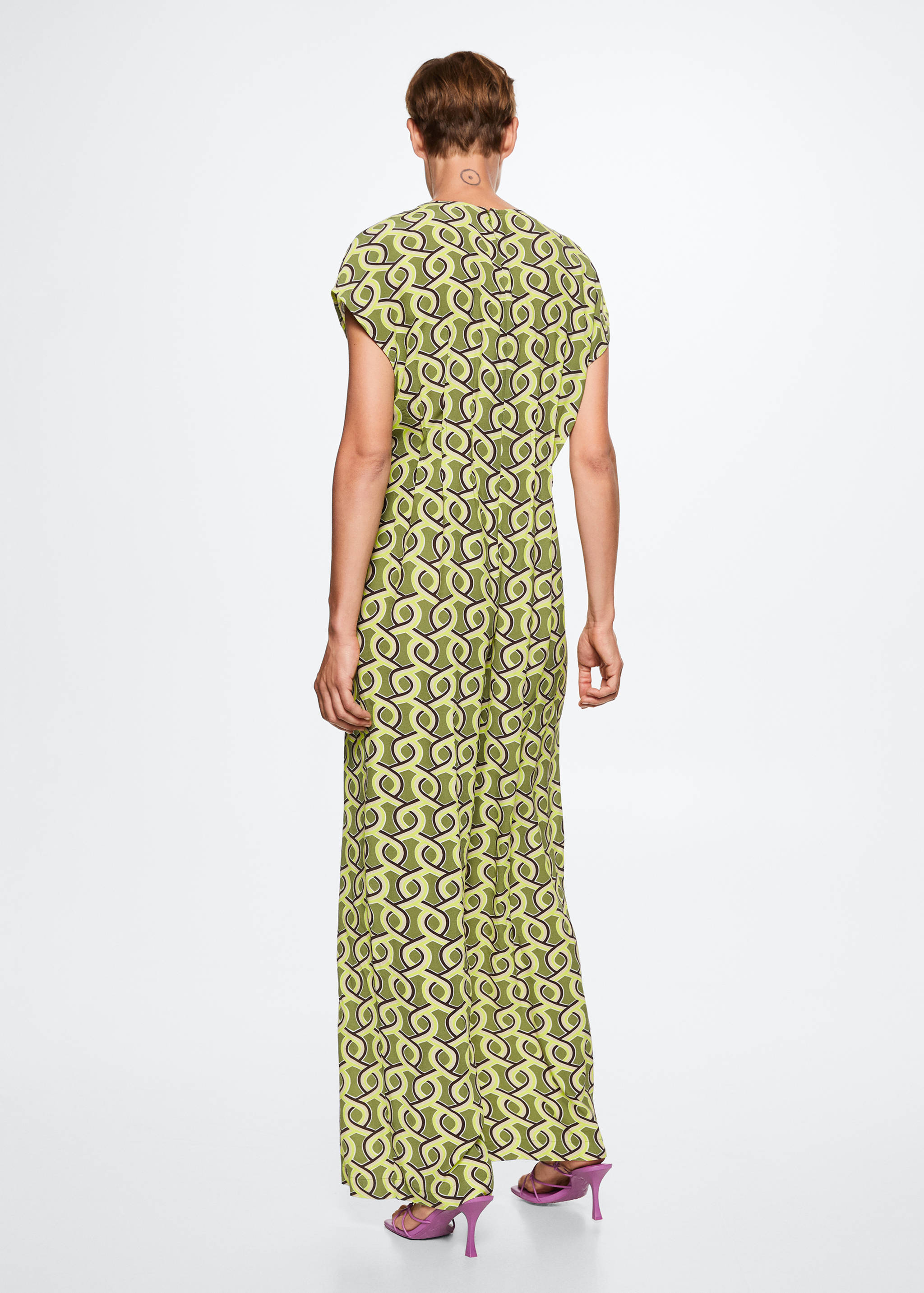 Combinaison détails plissés - Verso de l’article