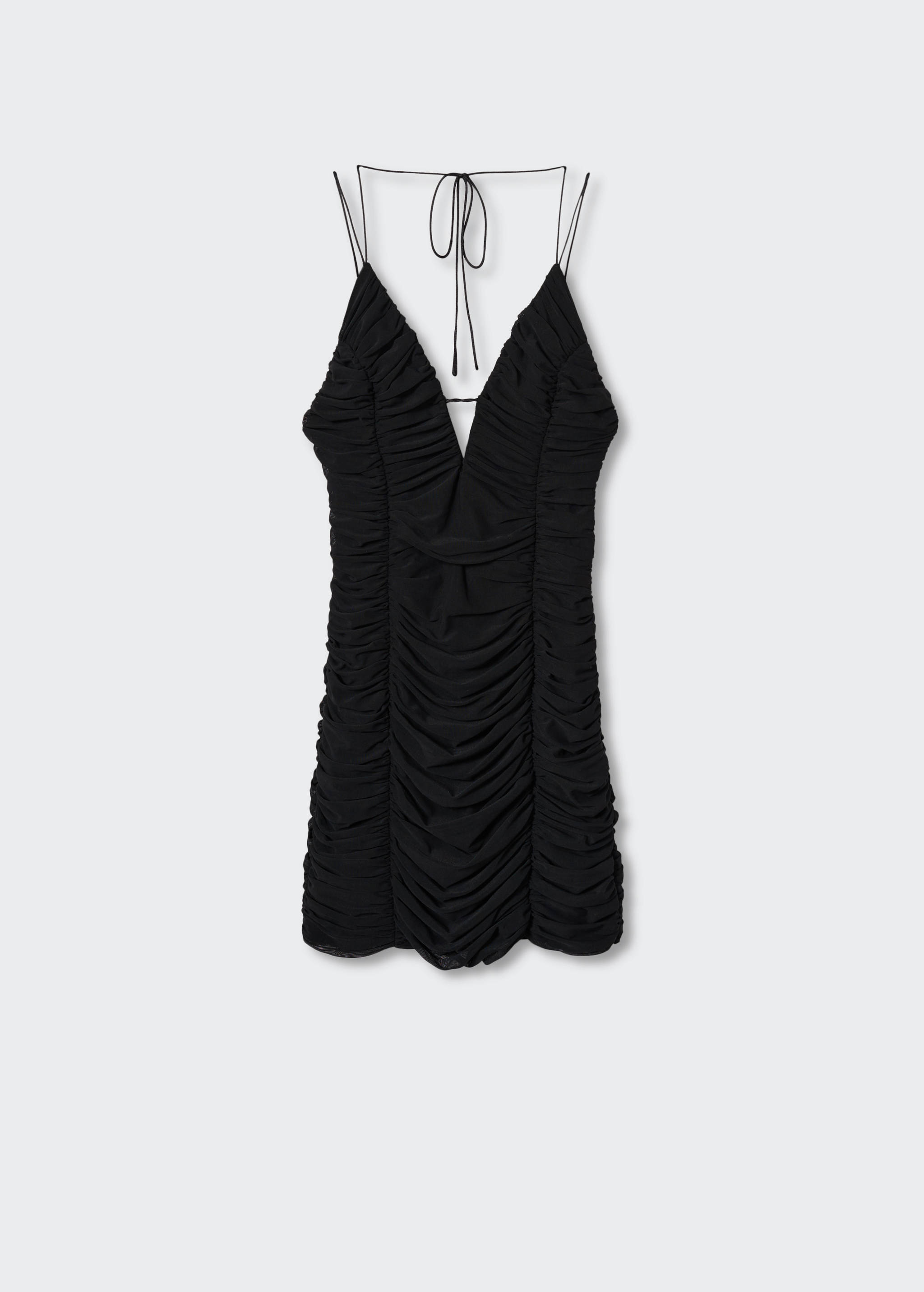 Ruched straps dress - Article without model