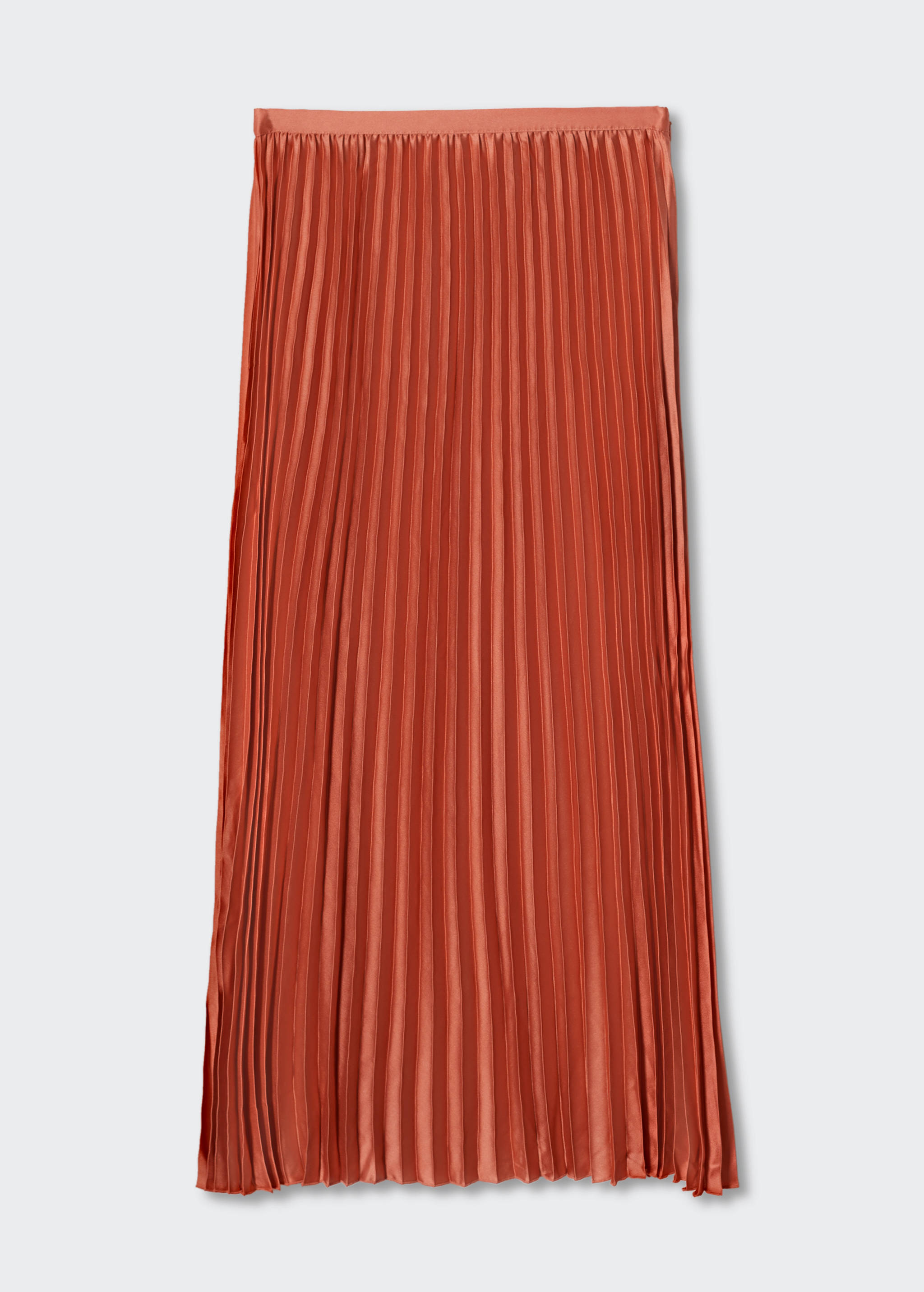 Satin pleated skirt - Article without model