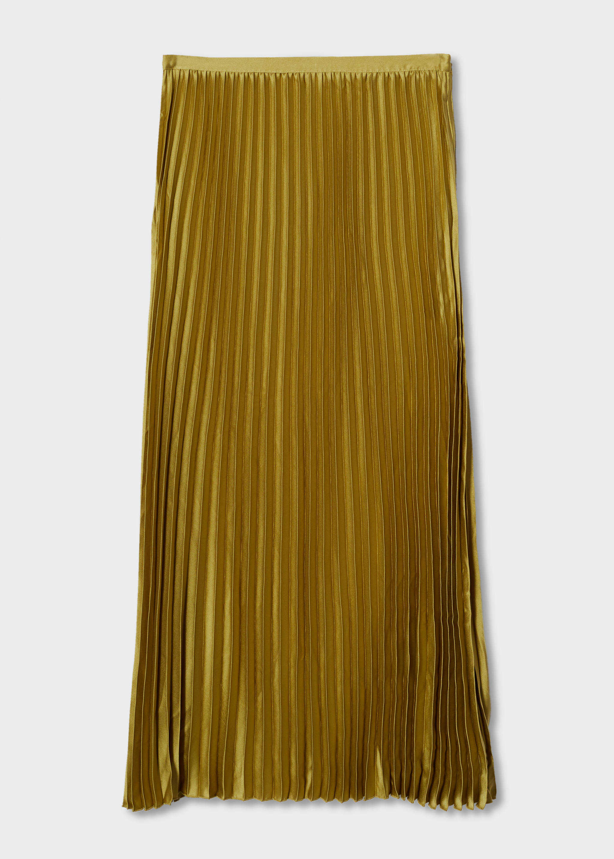 Satin pleated skirt - Article without model