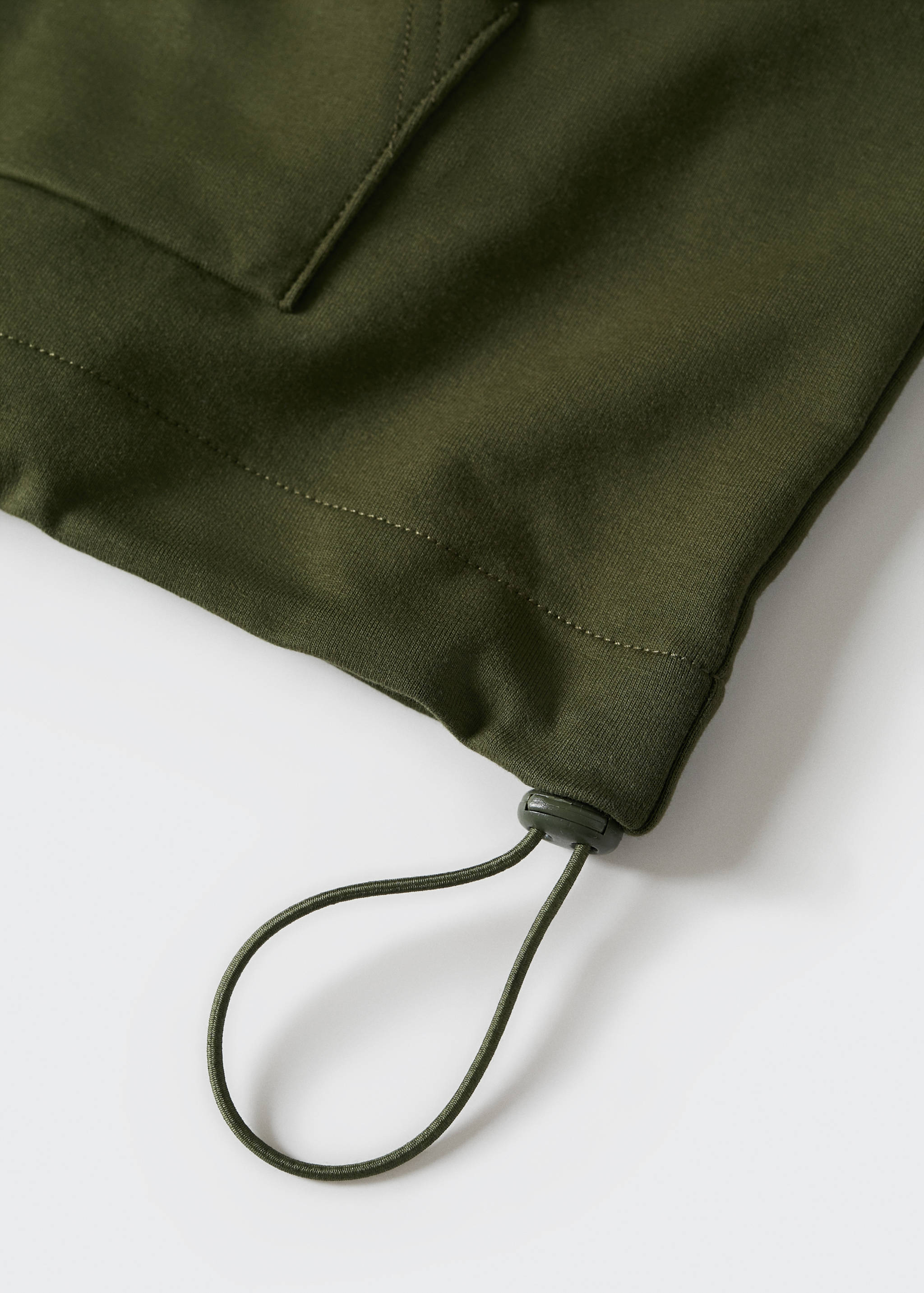 Sudadera algodón contraste - Detalle del artículo 7