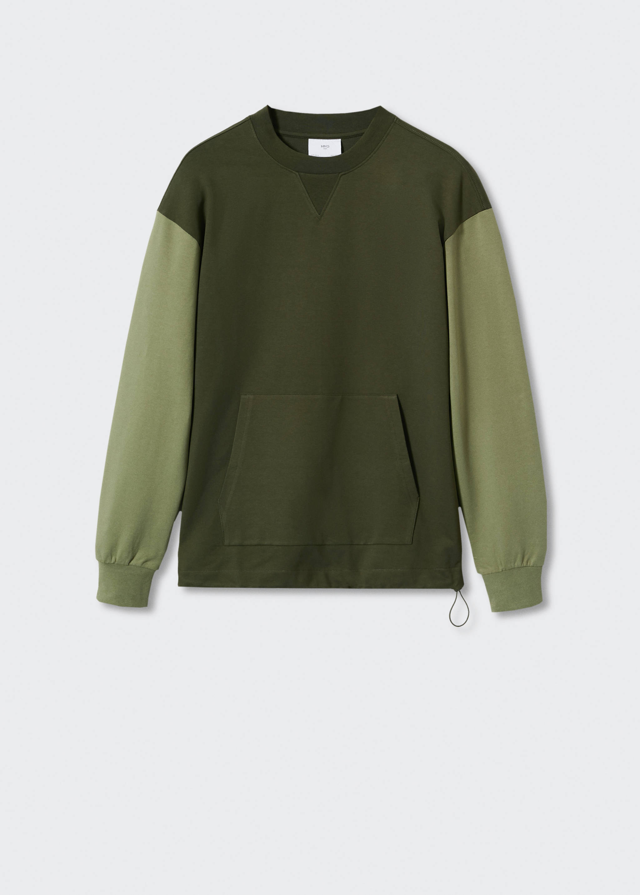 Sudadera algodón contraste - Artículo sin modelo