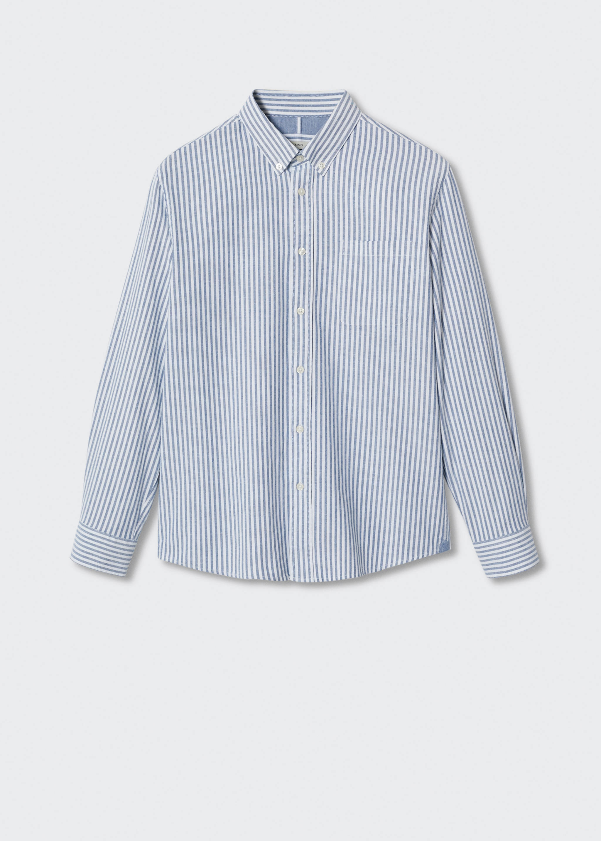 Chemise regular-fit coton rayures - Article sans modèle