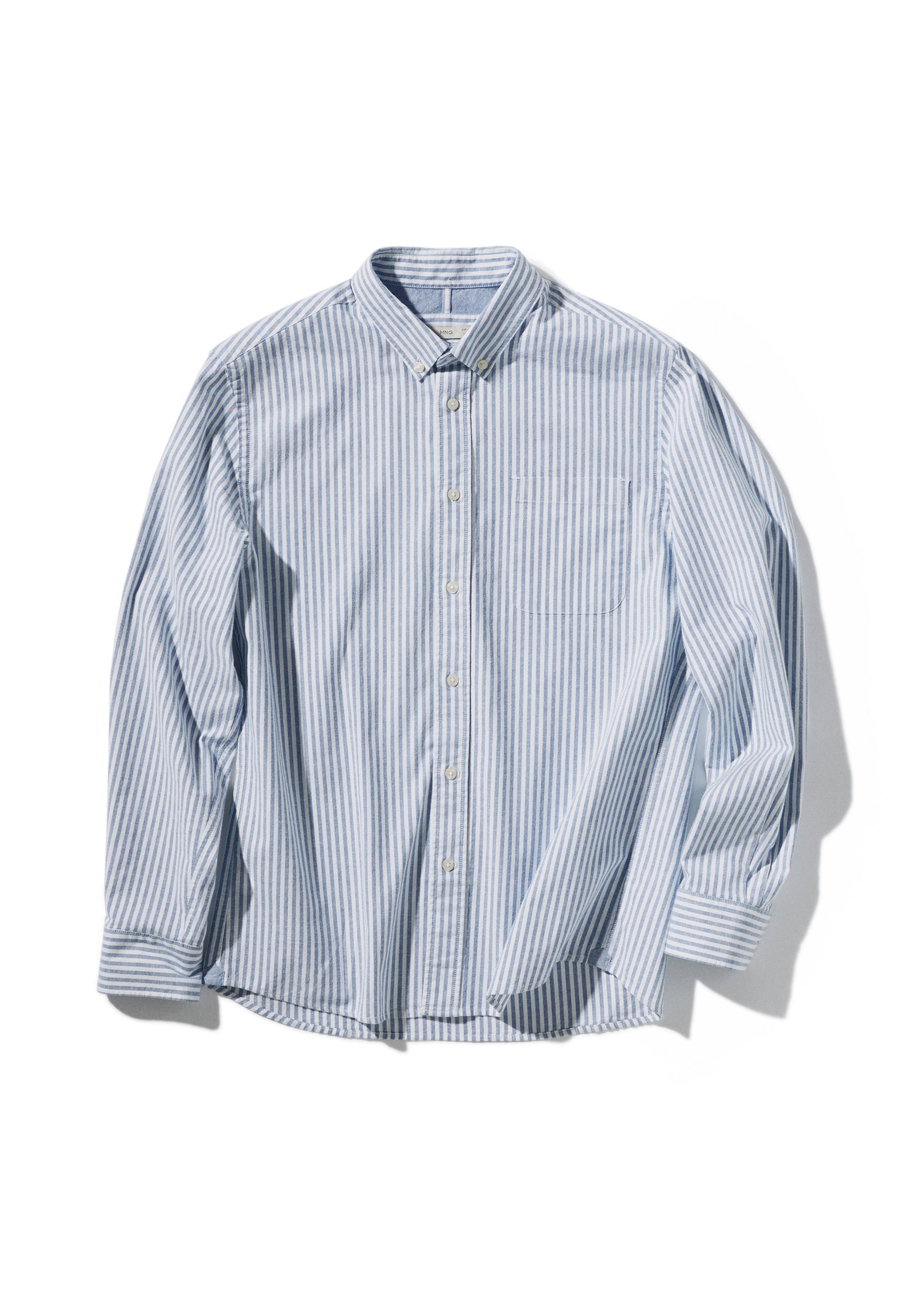 Chemise regular-fit coton rayures - Détail de l'article 9
