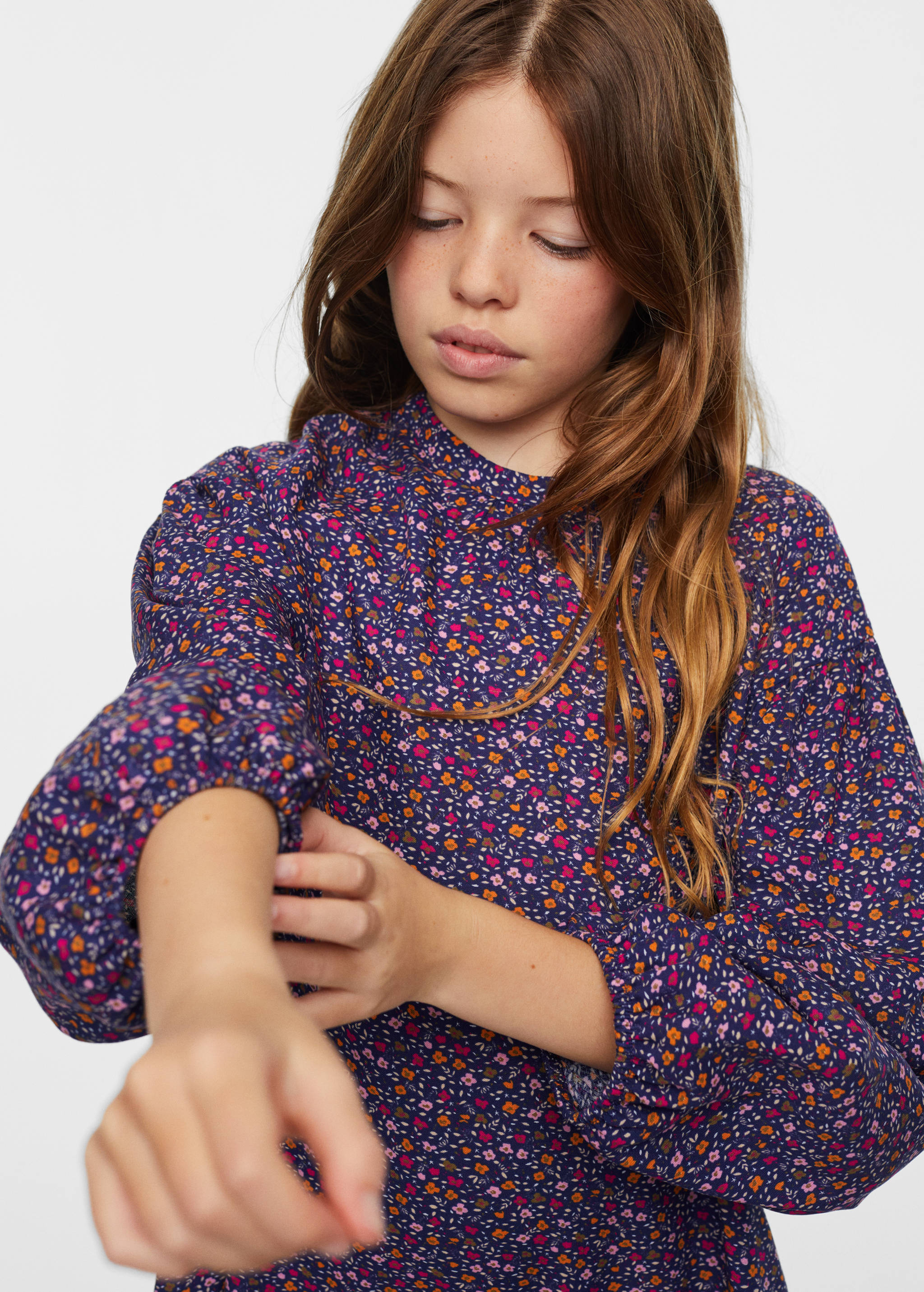 Floral print dress - Details of the article 1