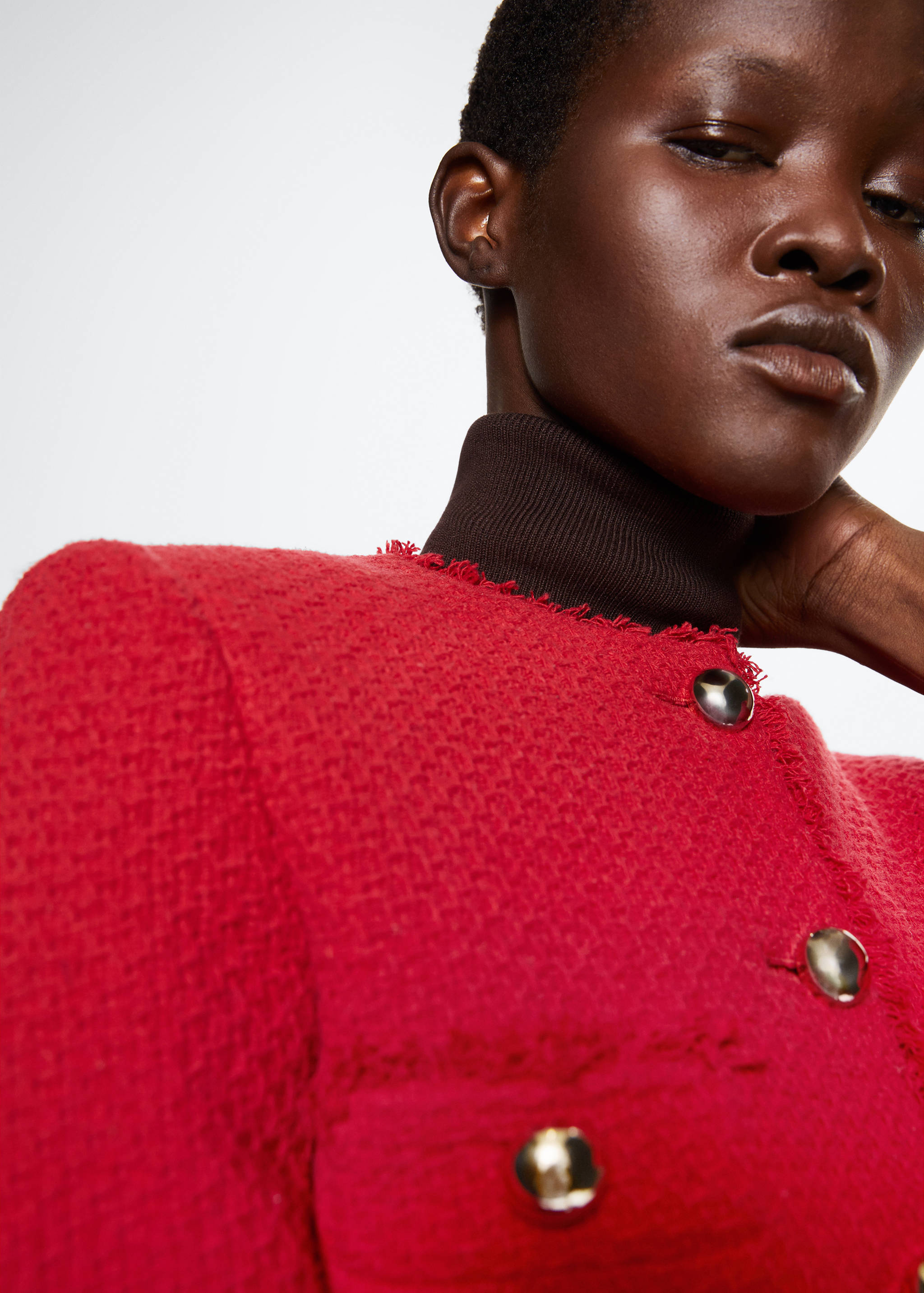 Veste en tweed à poches - Détail de l'article 1