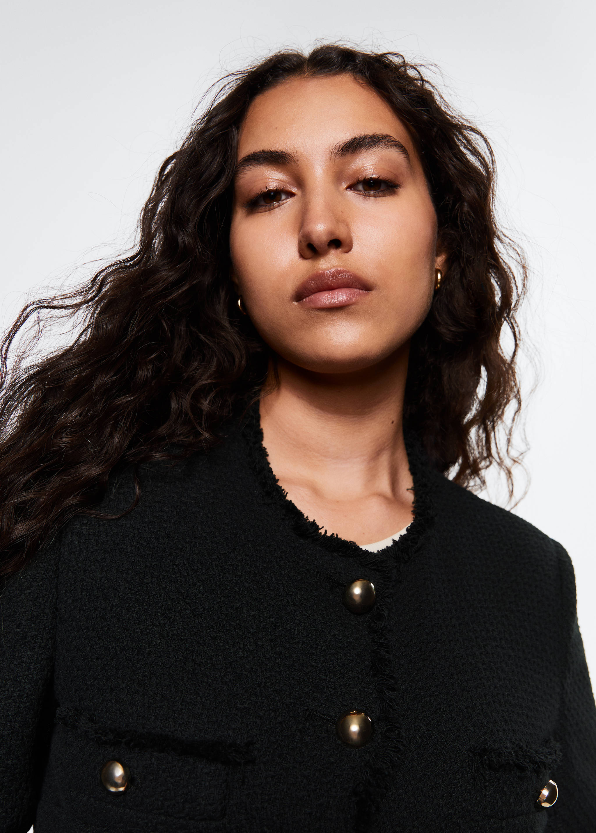 Veste en tweed à poches - Détail de l'article 4