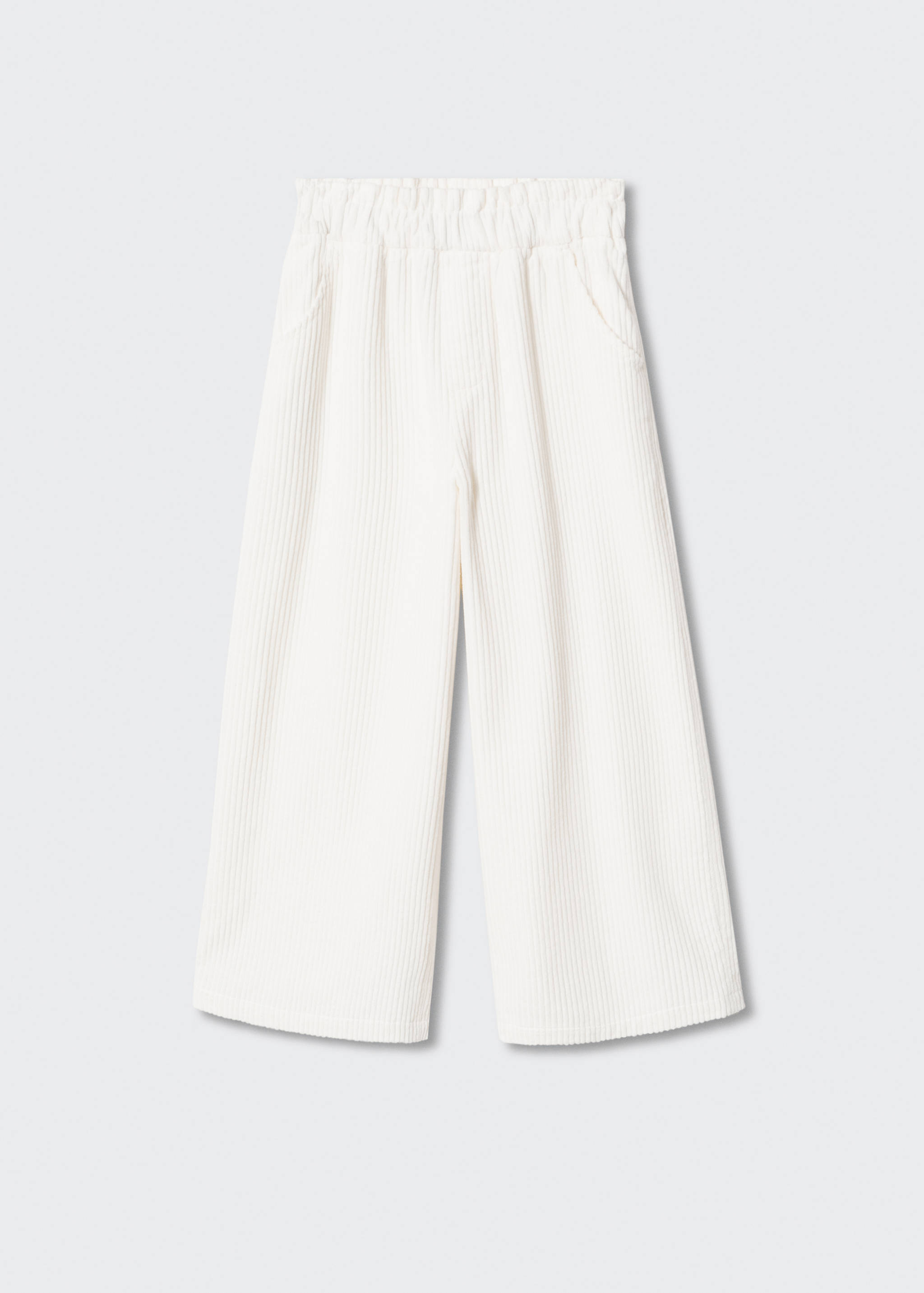 Corduroy culotte trousers - Article without model