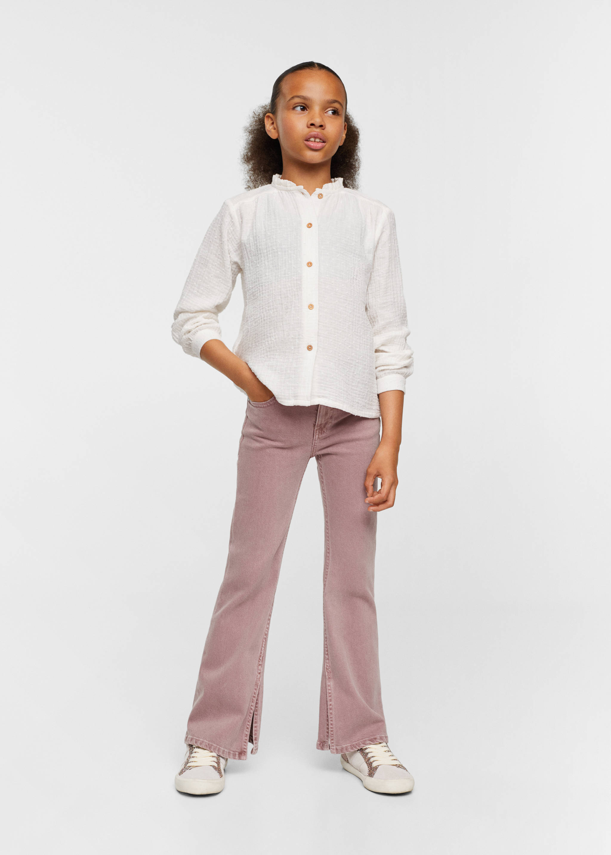 Plumeti cotton blouse - General plane