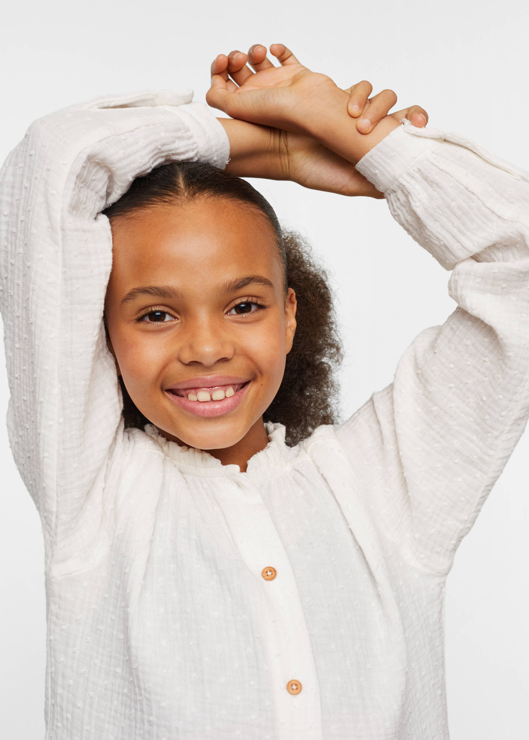 Plumeti cotton blouse - Details of the article 1