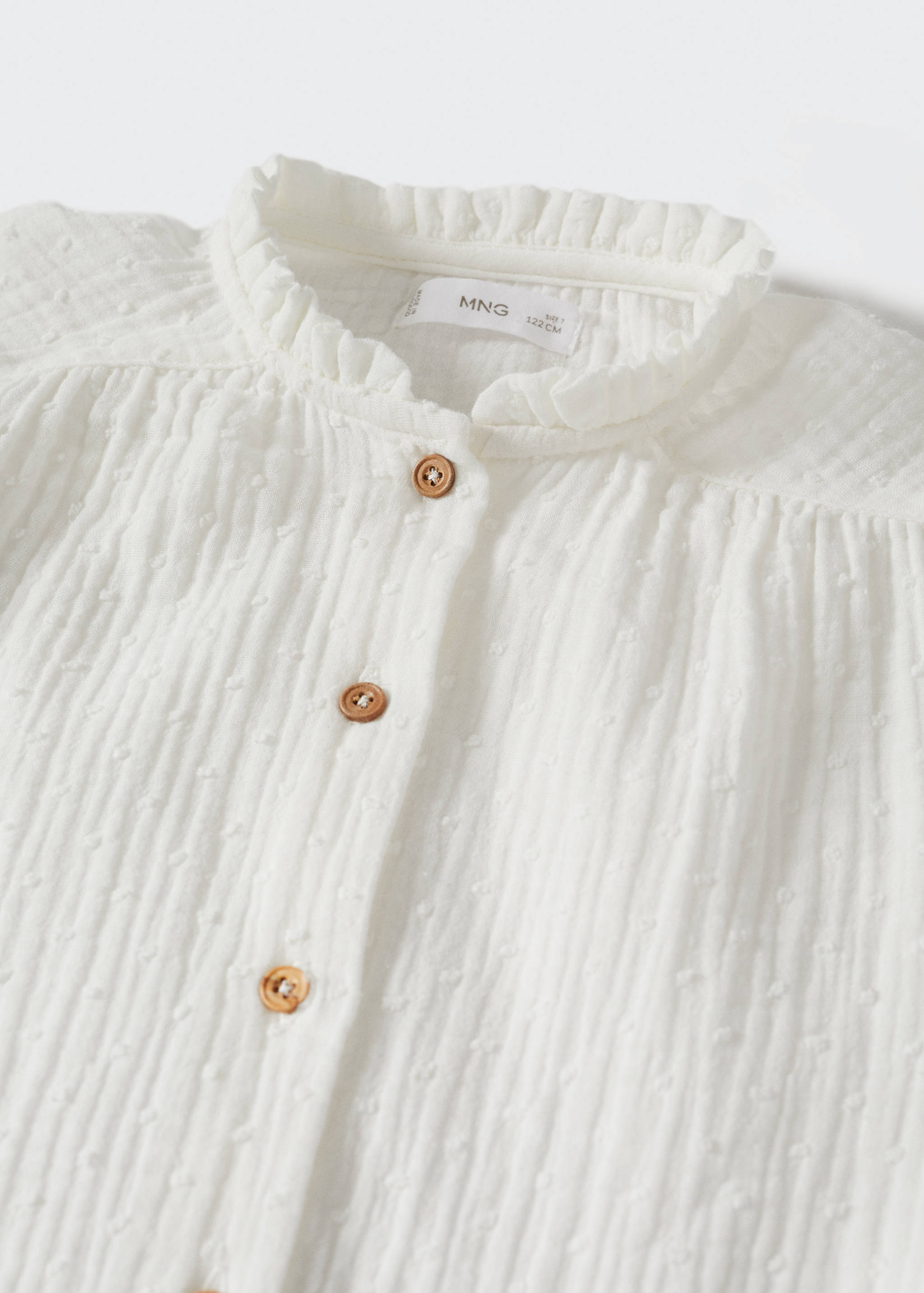 Plumeti cotton blouse - Details of the article 8