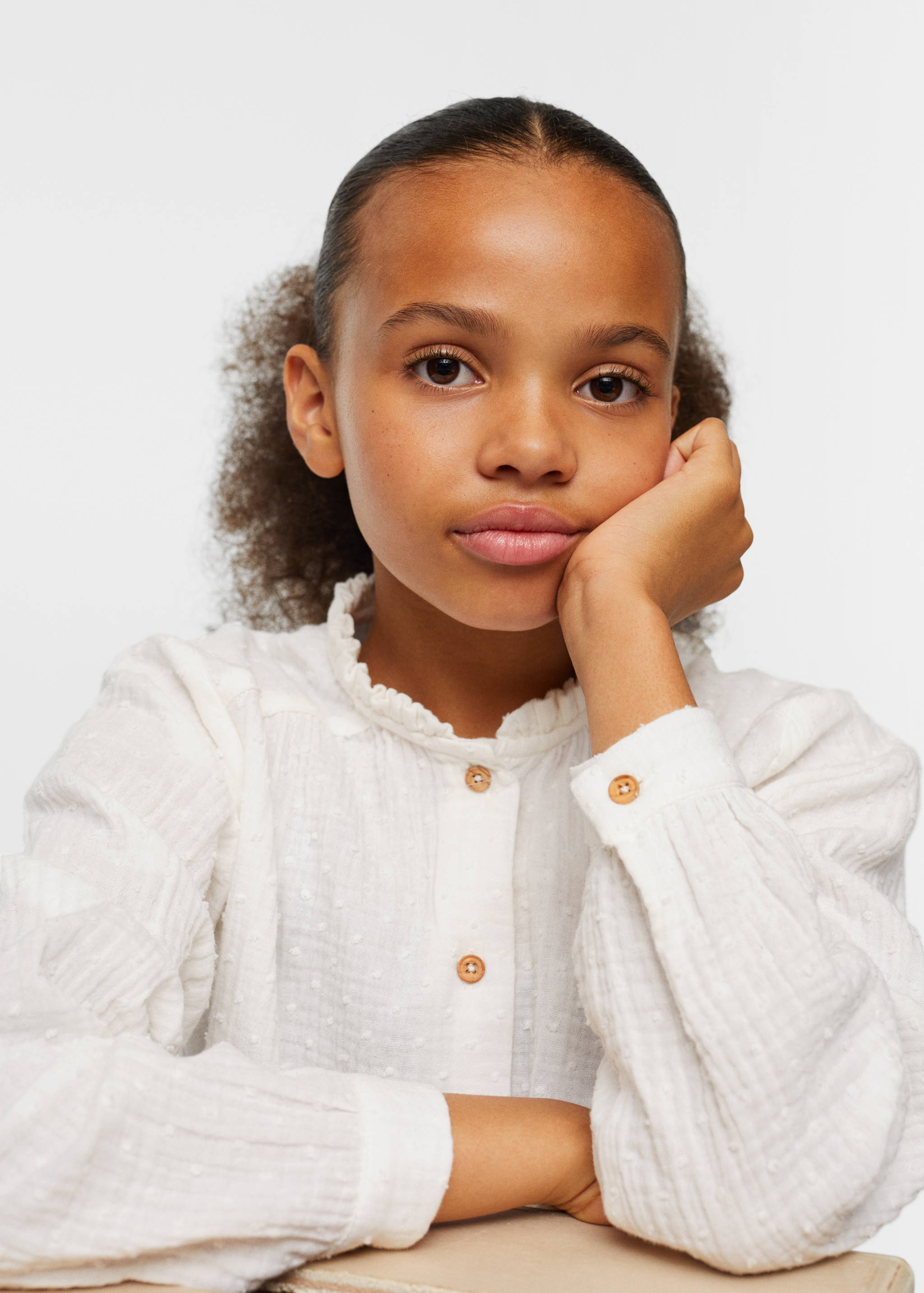 Plumeti cotton blouse - Details of the article 3