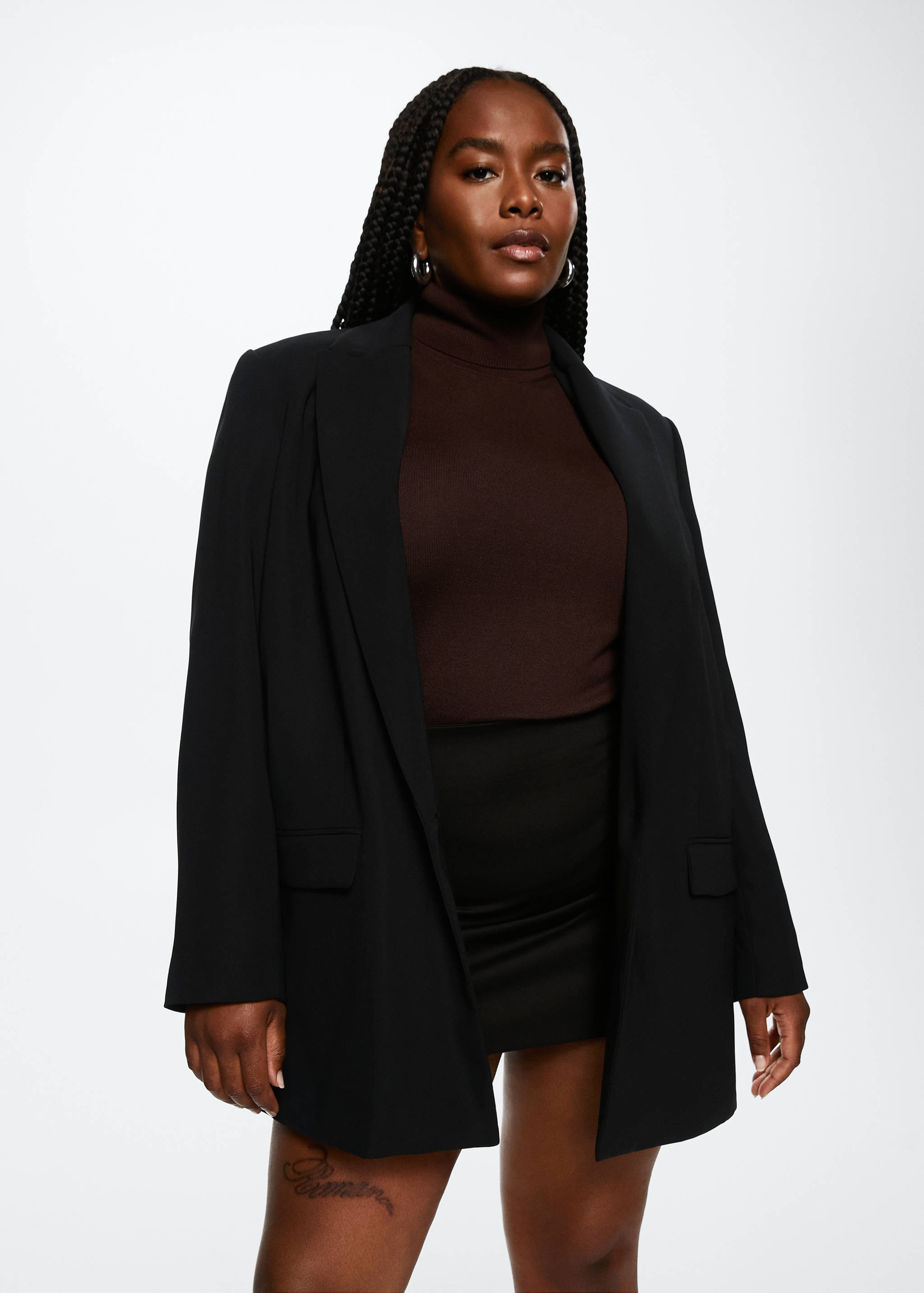 Flowy suit blazer - Details of the article 4