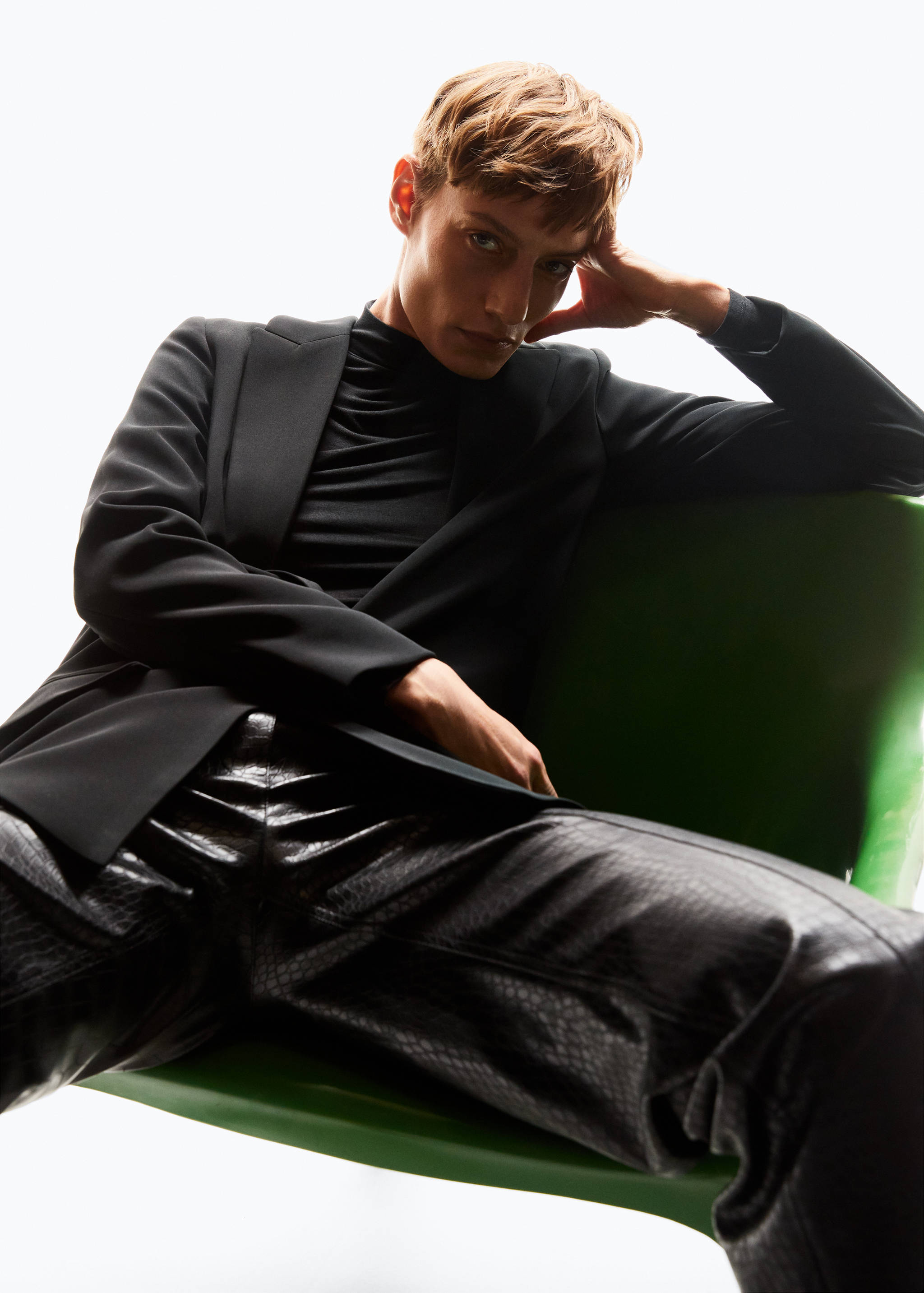 Flowy suit blazer - Details of the article 2