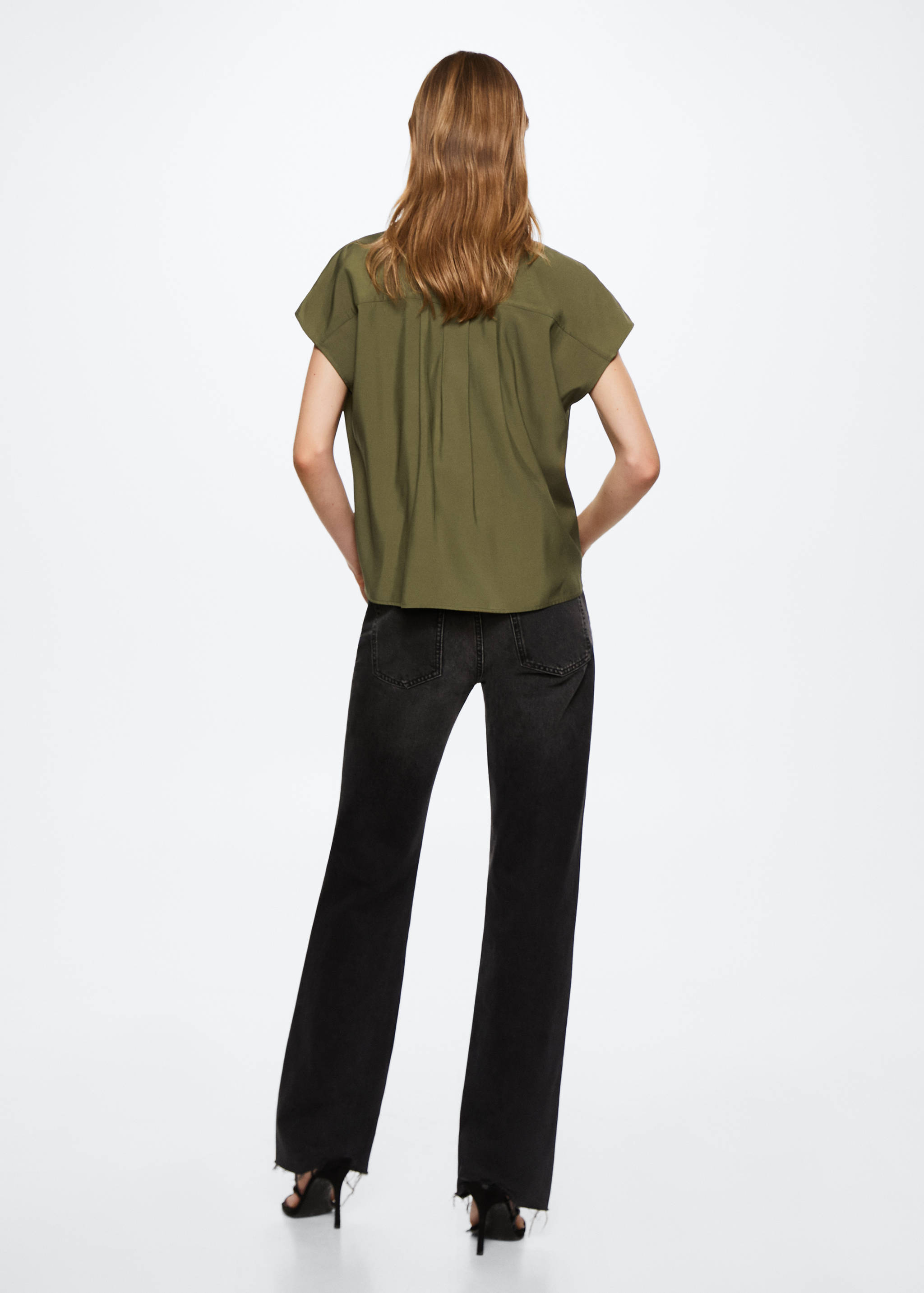 Camisa fluida butxaca - Revers de l'article