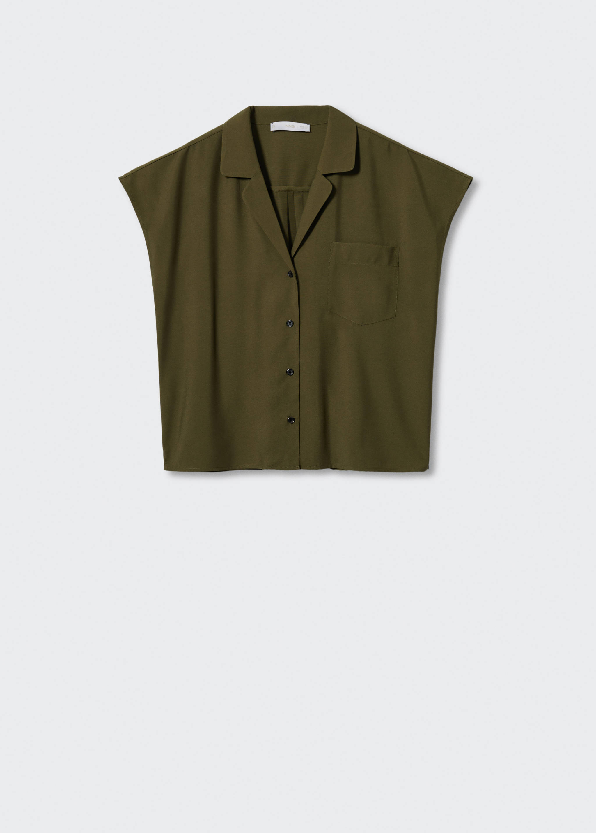 Camisa fluida butxaca - Article sense model