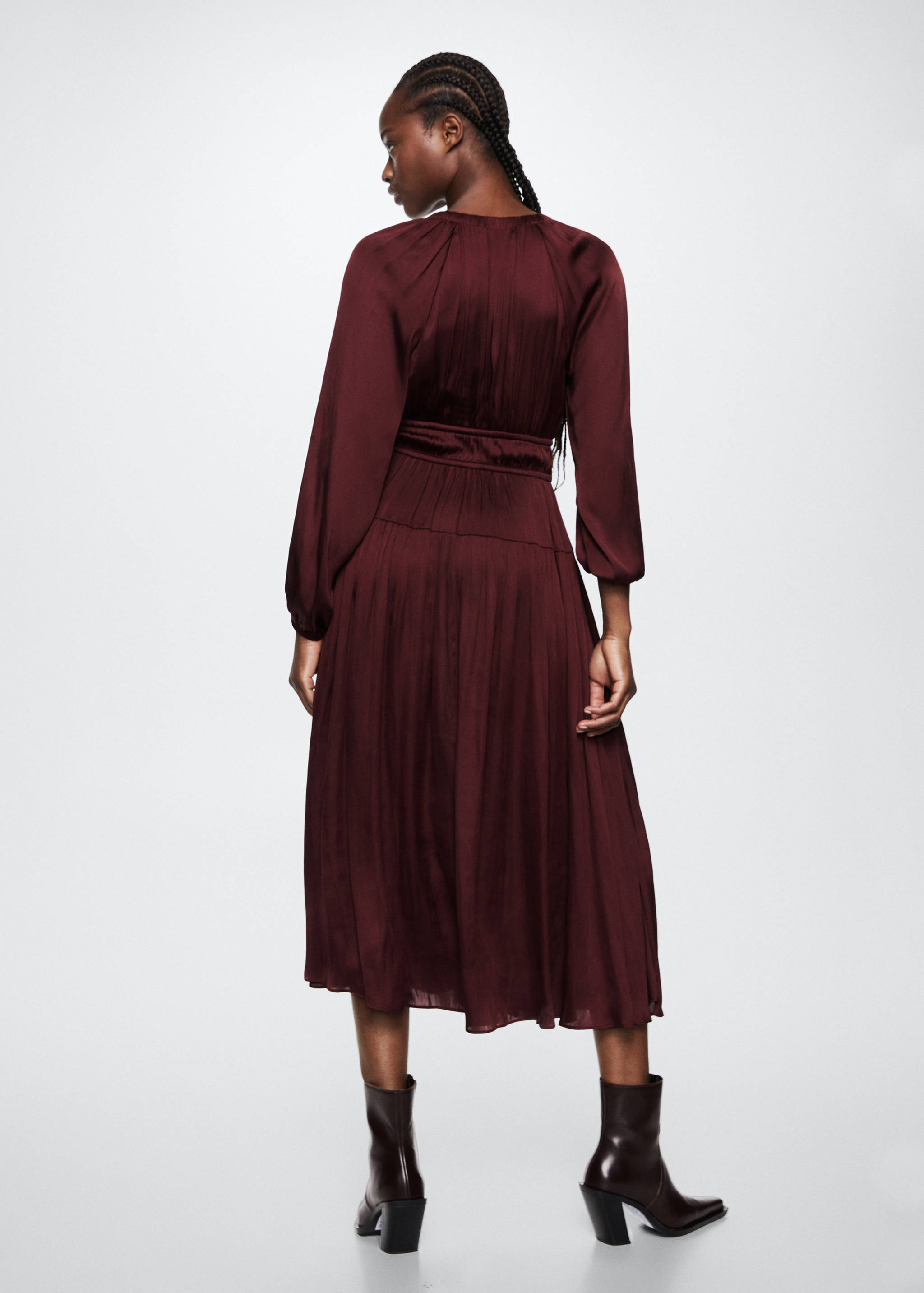 Vestit prisat setinat - Revers de l'article