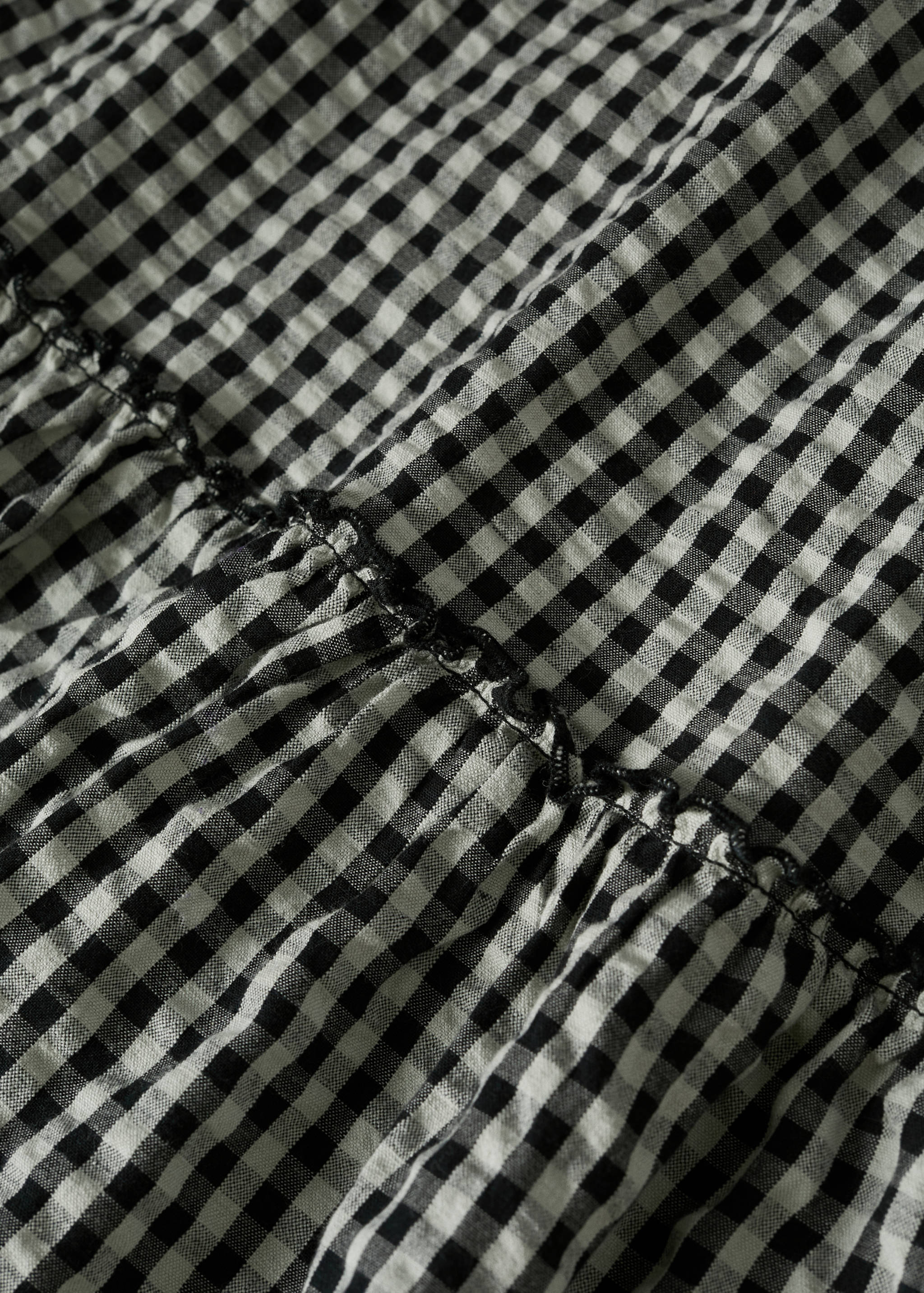 Gingham check dress - Details of the article 8