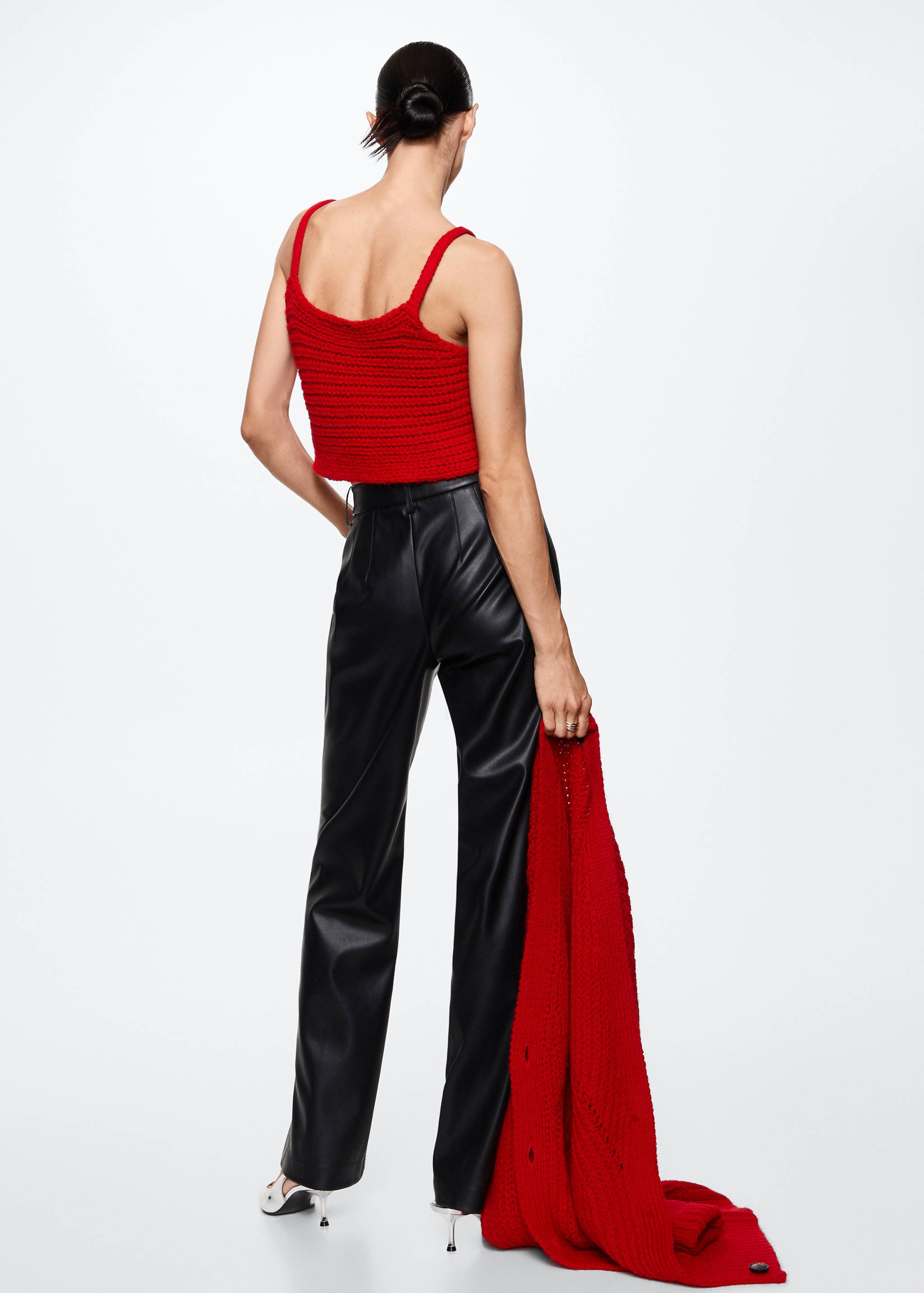 Top maille bretelles - Verso de l’article