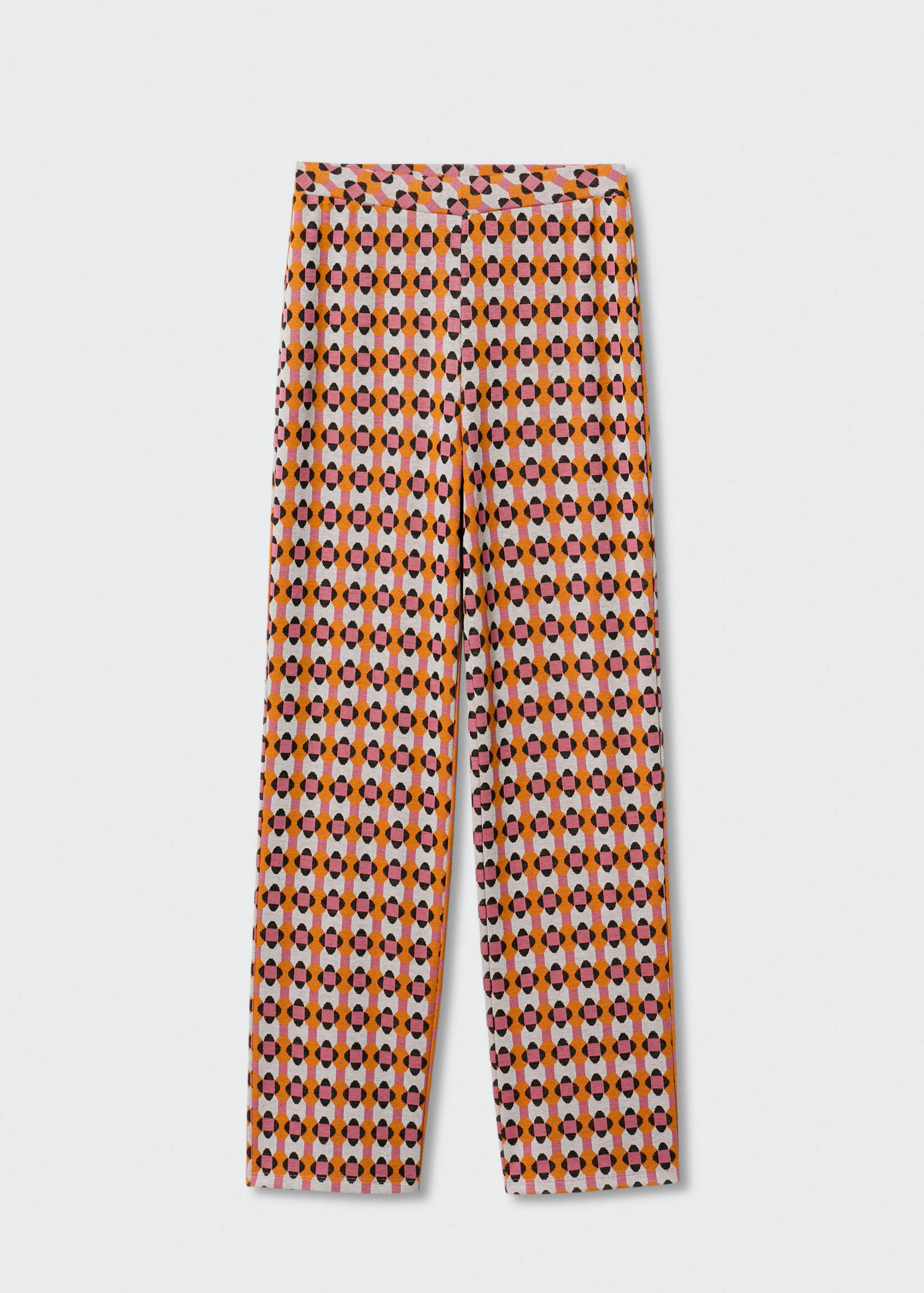 Pantalon imprimé rétro - Article sans modèle