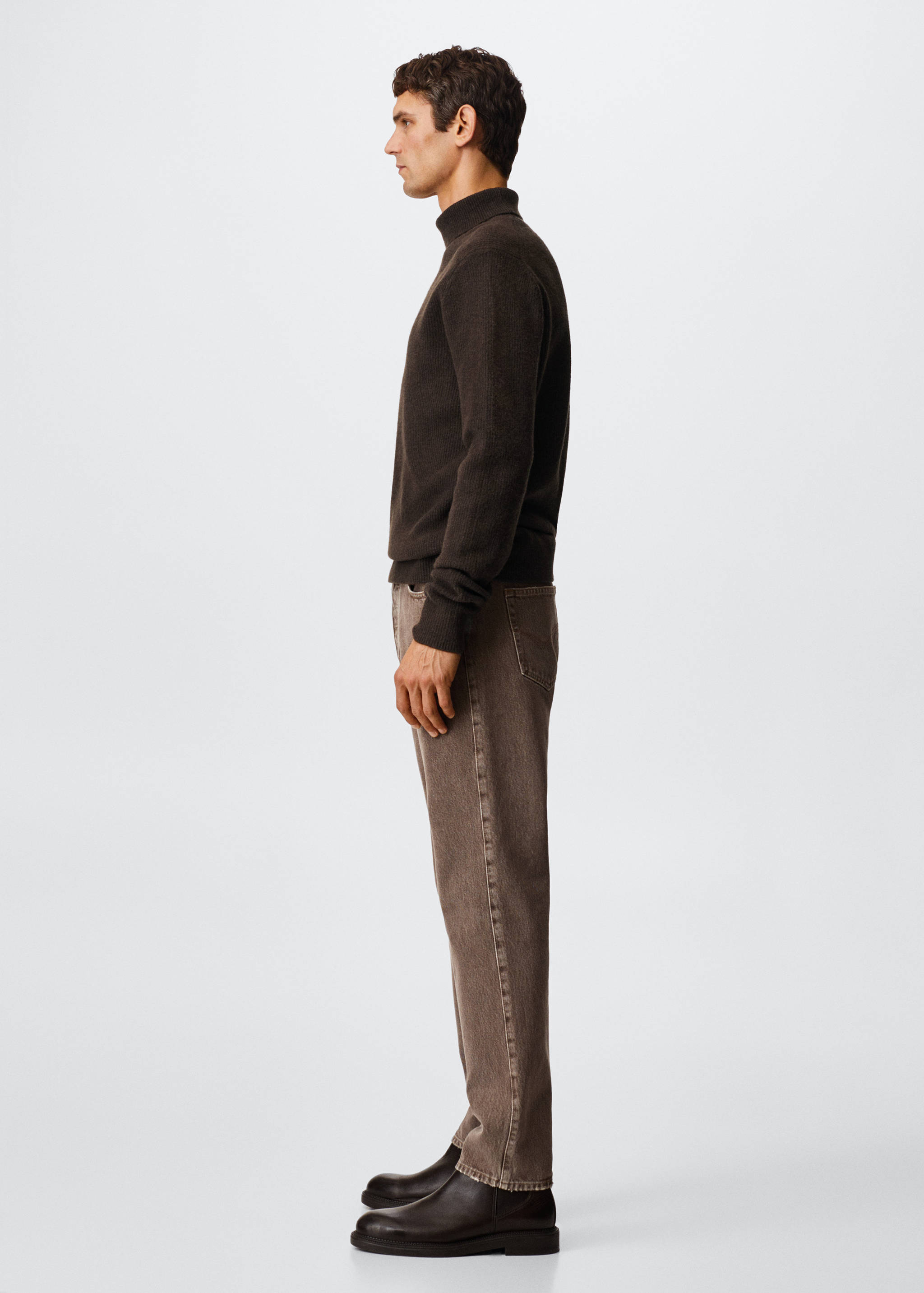 Structured turtleneck sweater - Details of the article 6