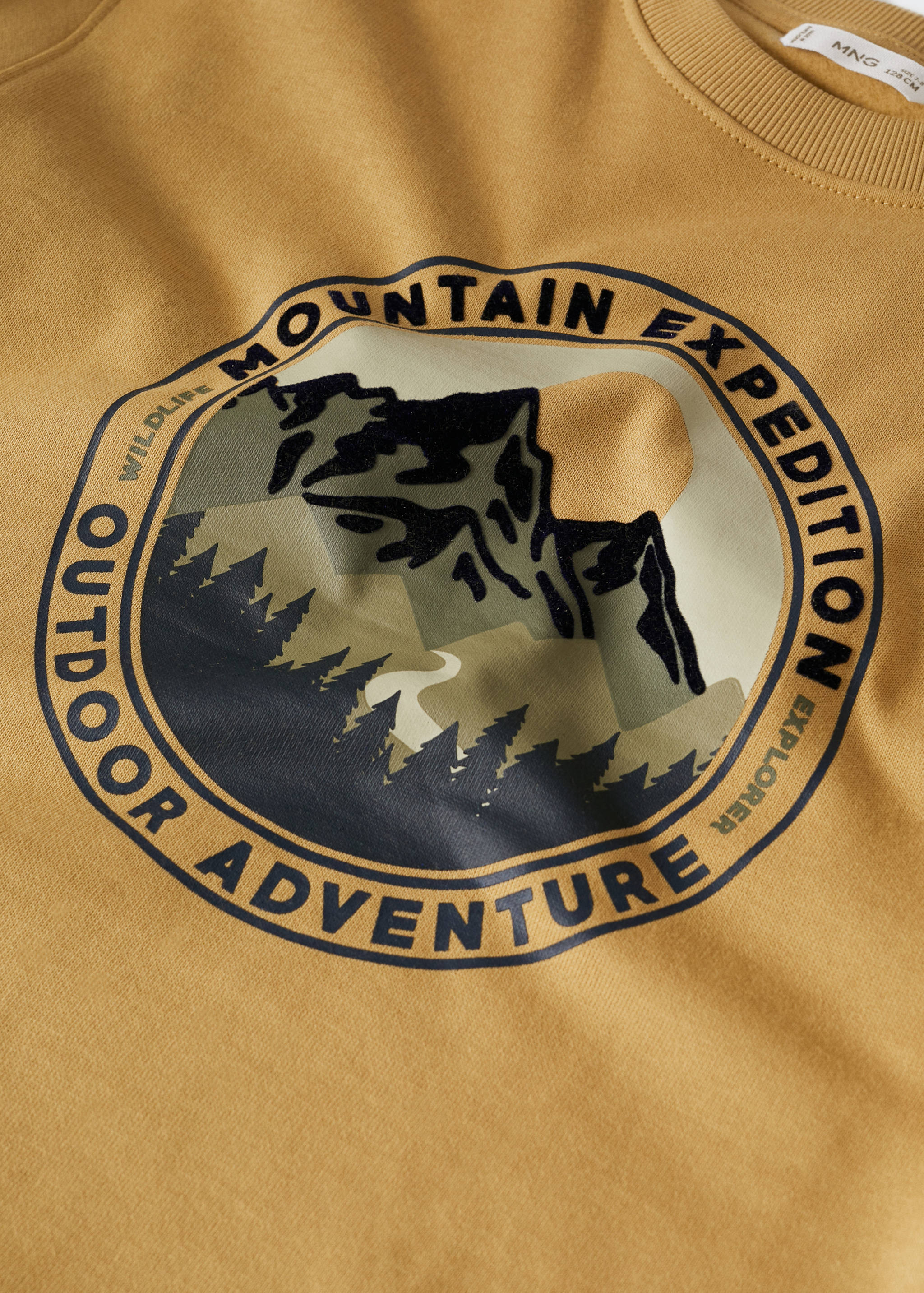 Tryckt collegetröja bomull - Detaljer om artikeln 8