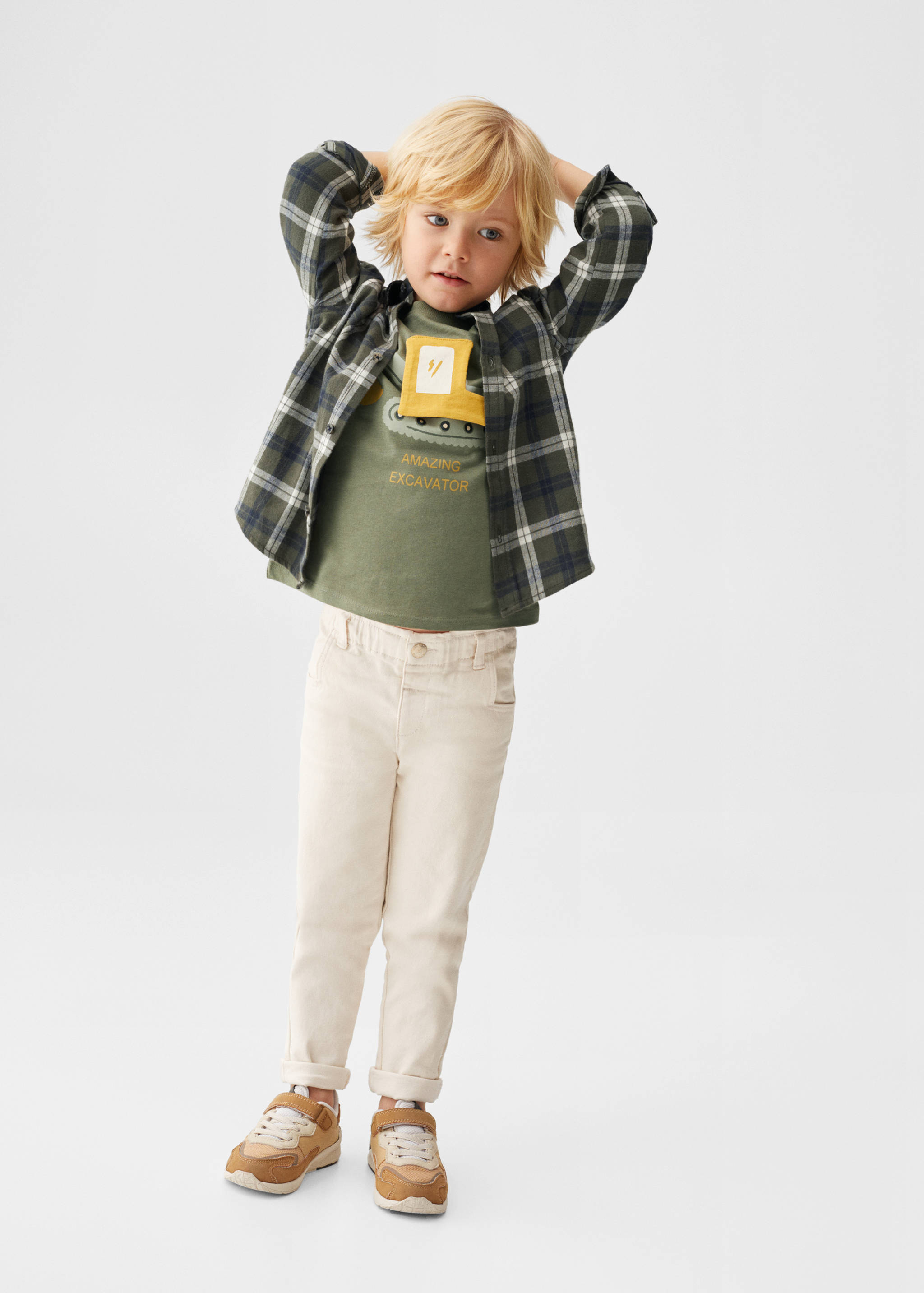 Rutig bomullsskjorta - Detaljer om artikeln 2