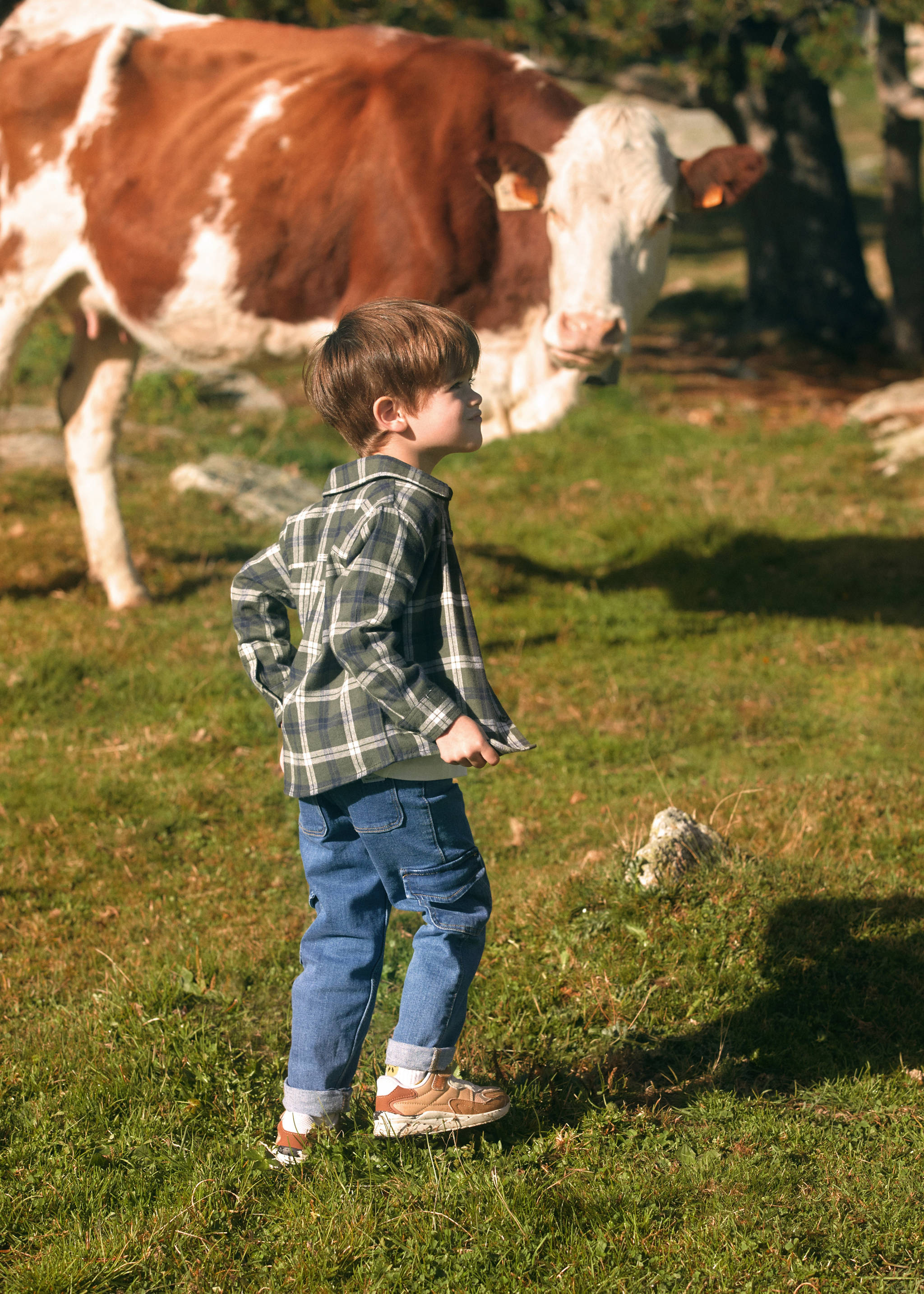 Camisa algodón cuadros - Detalle del artículo 5