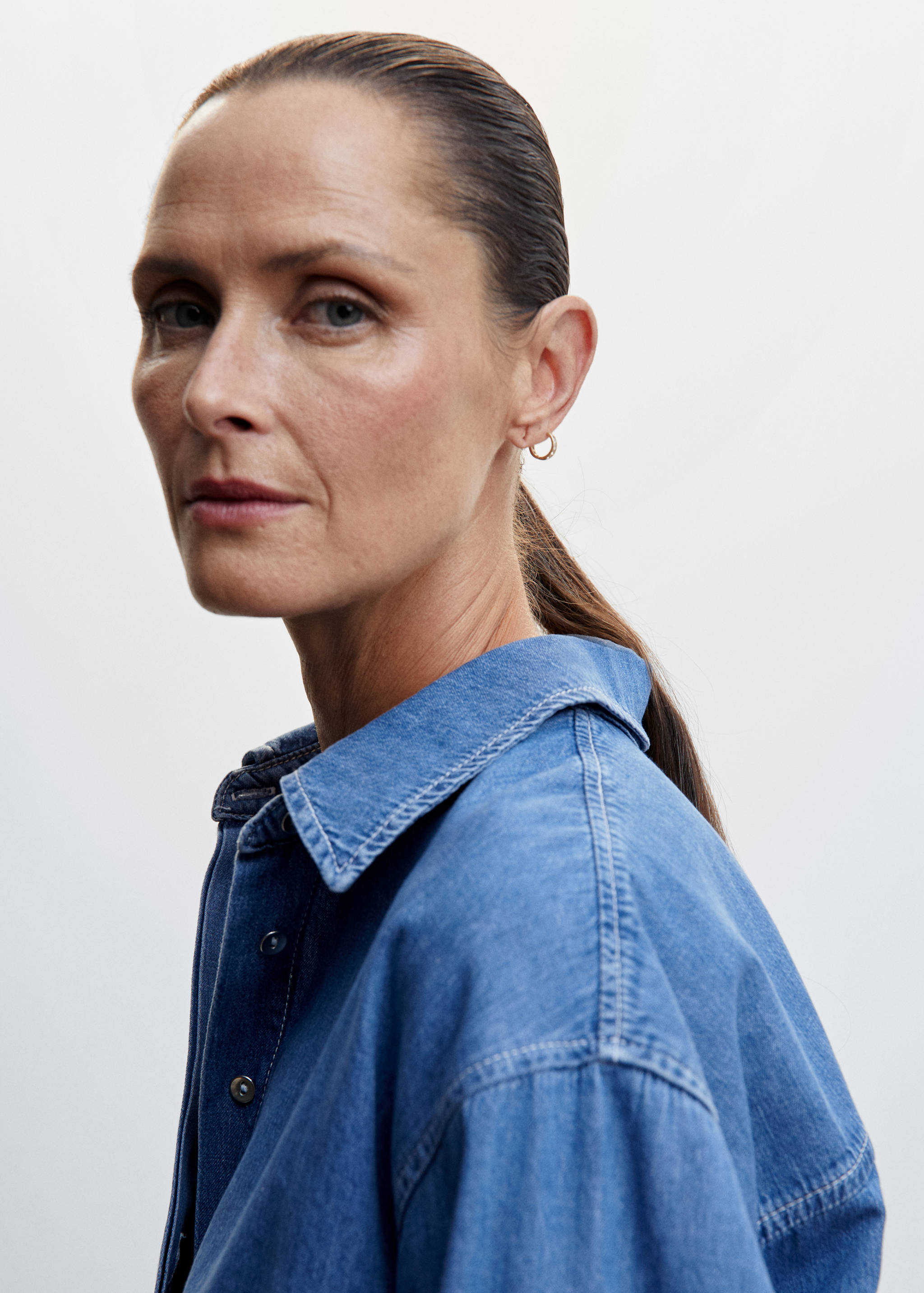 Camisa denim oversize - Detalle del artículo 1