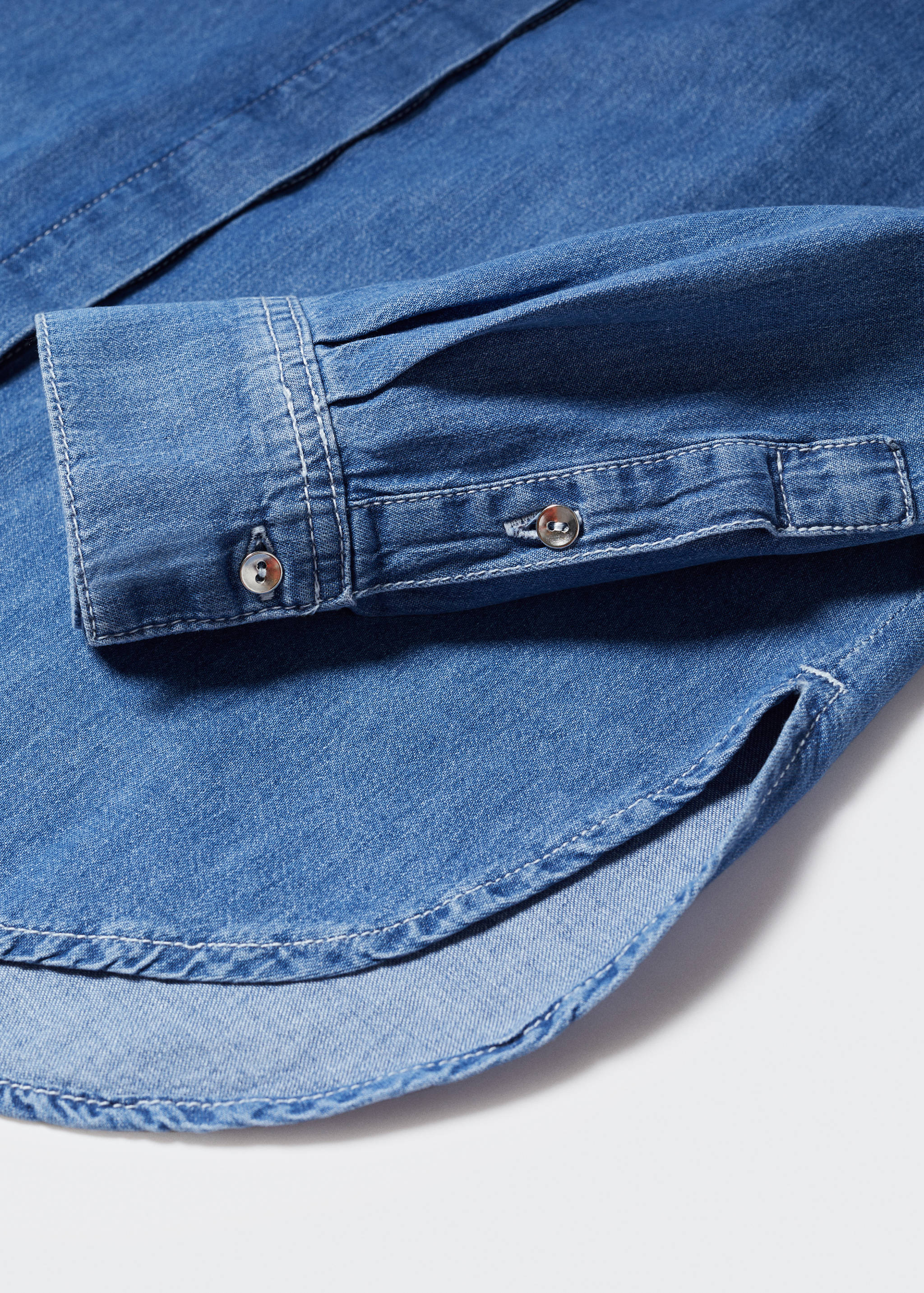 Camisa denim oversize - Detalle del artículo 8