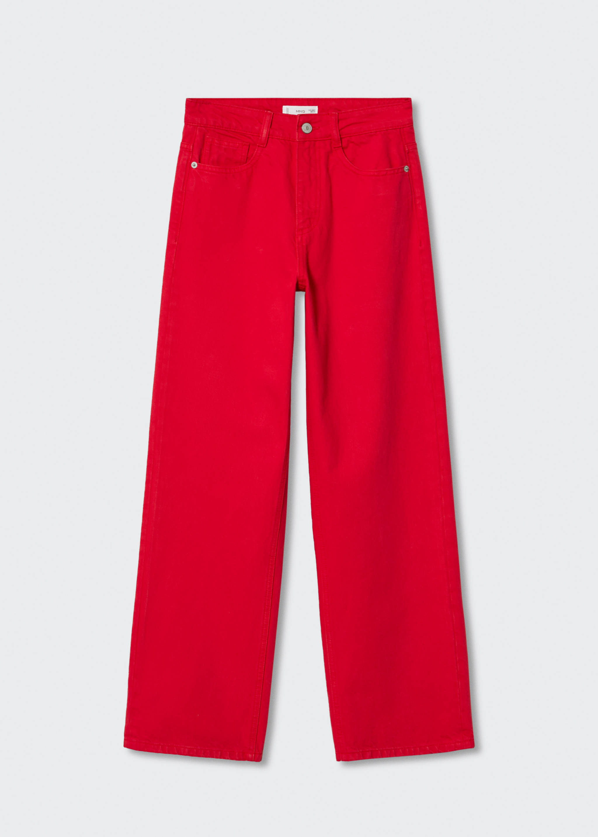 Jeans rectos tiro alto - Artículo sin modelo