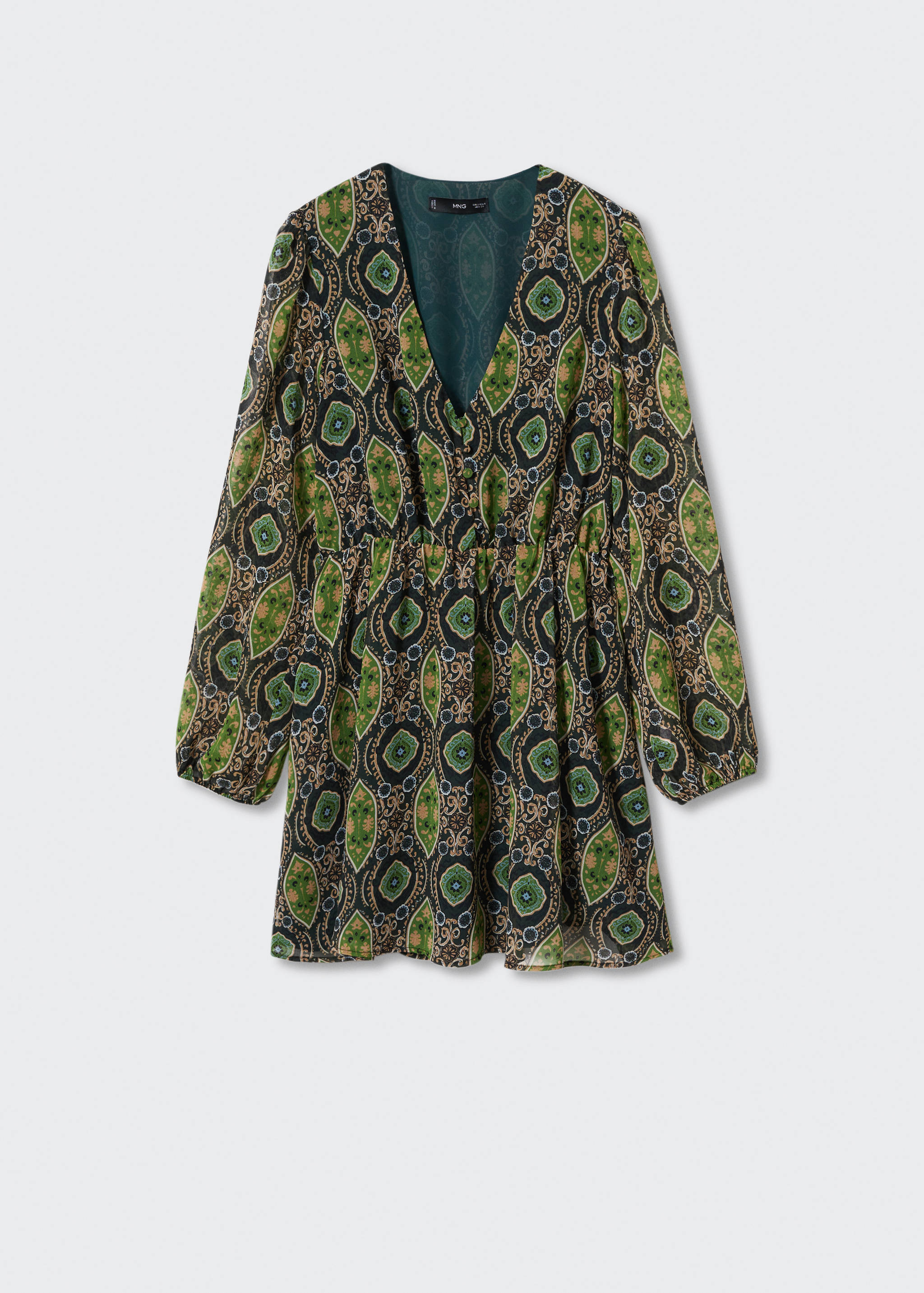 Vestit estampat barroc - Article sense model