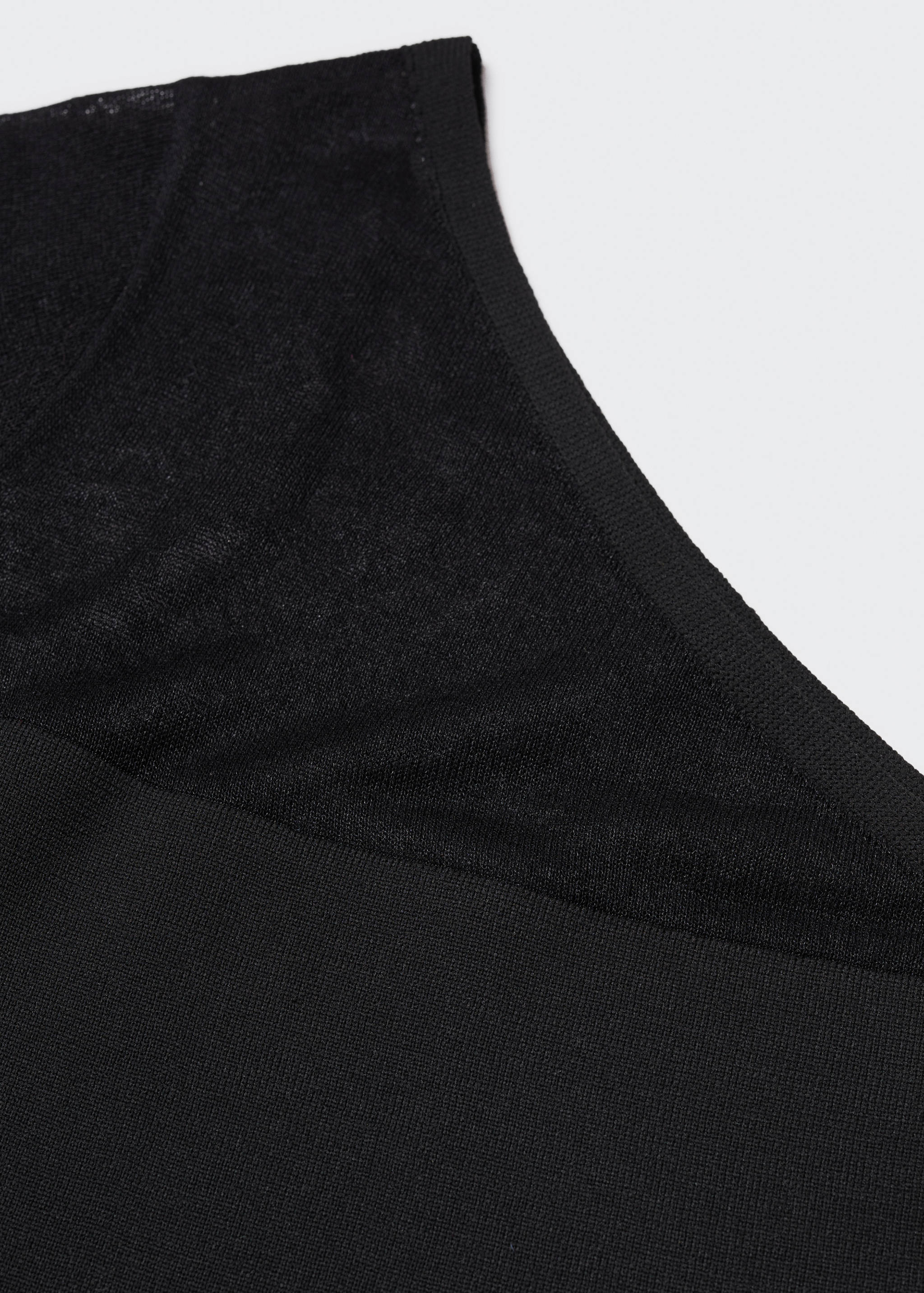 Asymmetric neckline dress - Details of the article 8