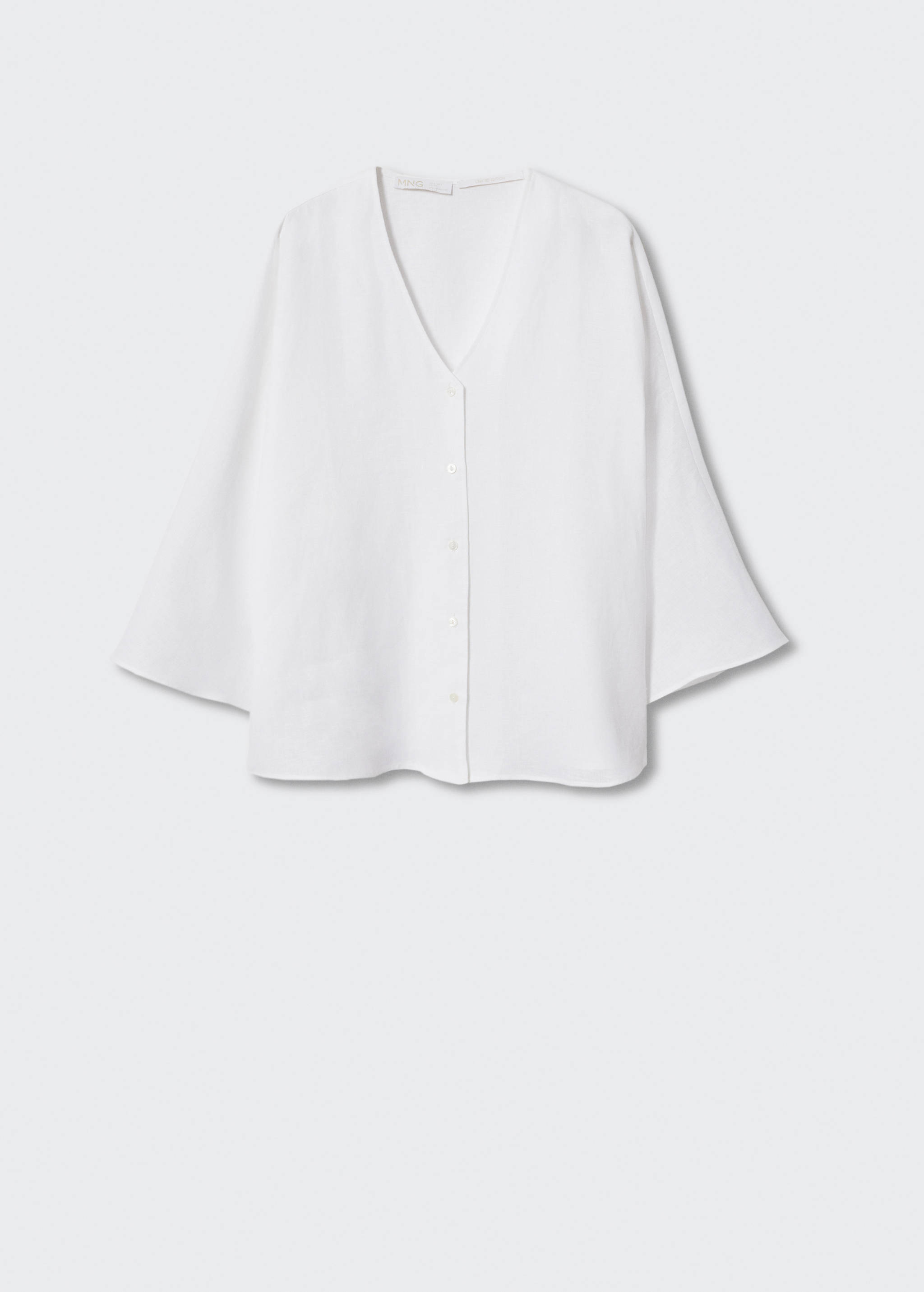 Bluse aus 100 % Leinen - Artikel ohne Model