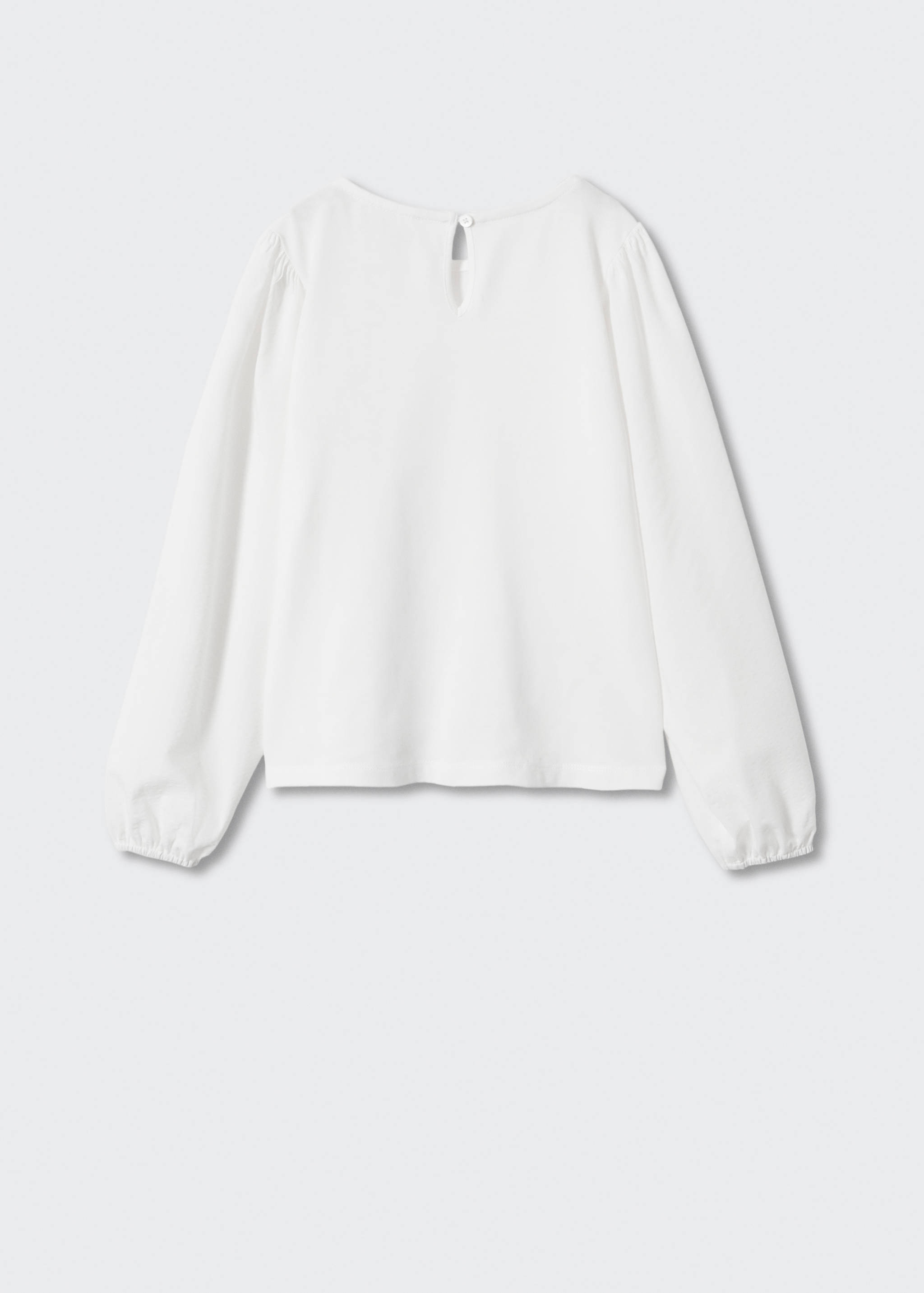 Samarreta màniga bollada - Revers de l'article