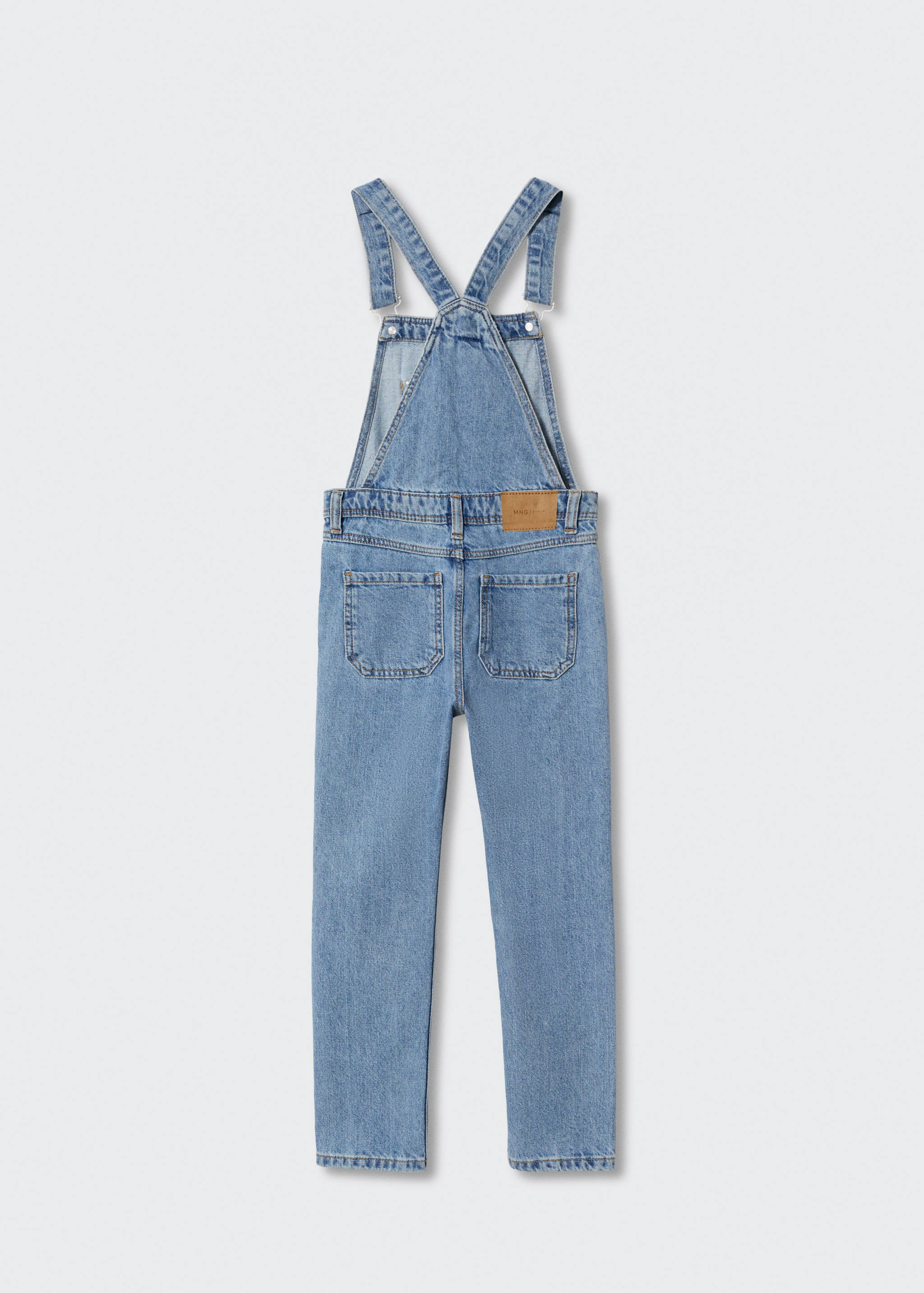 Lange denim tuinbroek - Achterkant van het artikel