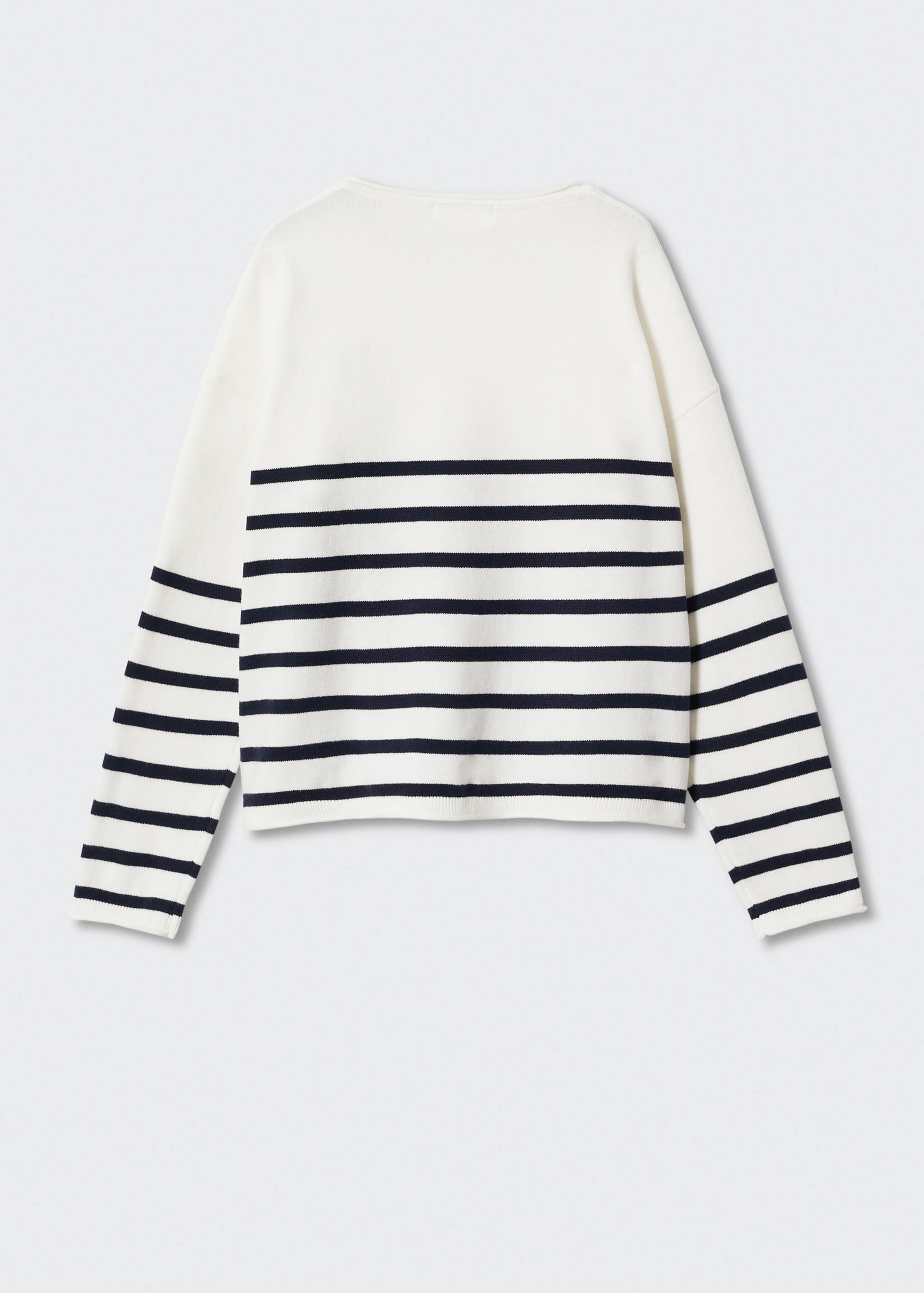 Pull-over coton poche - Verso de l’article